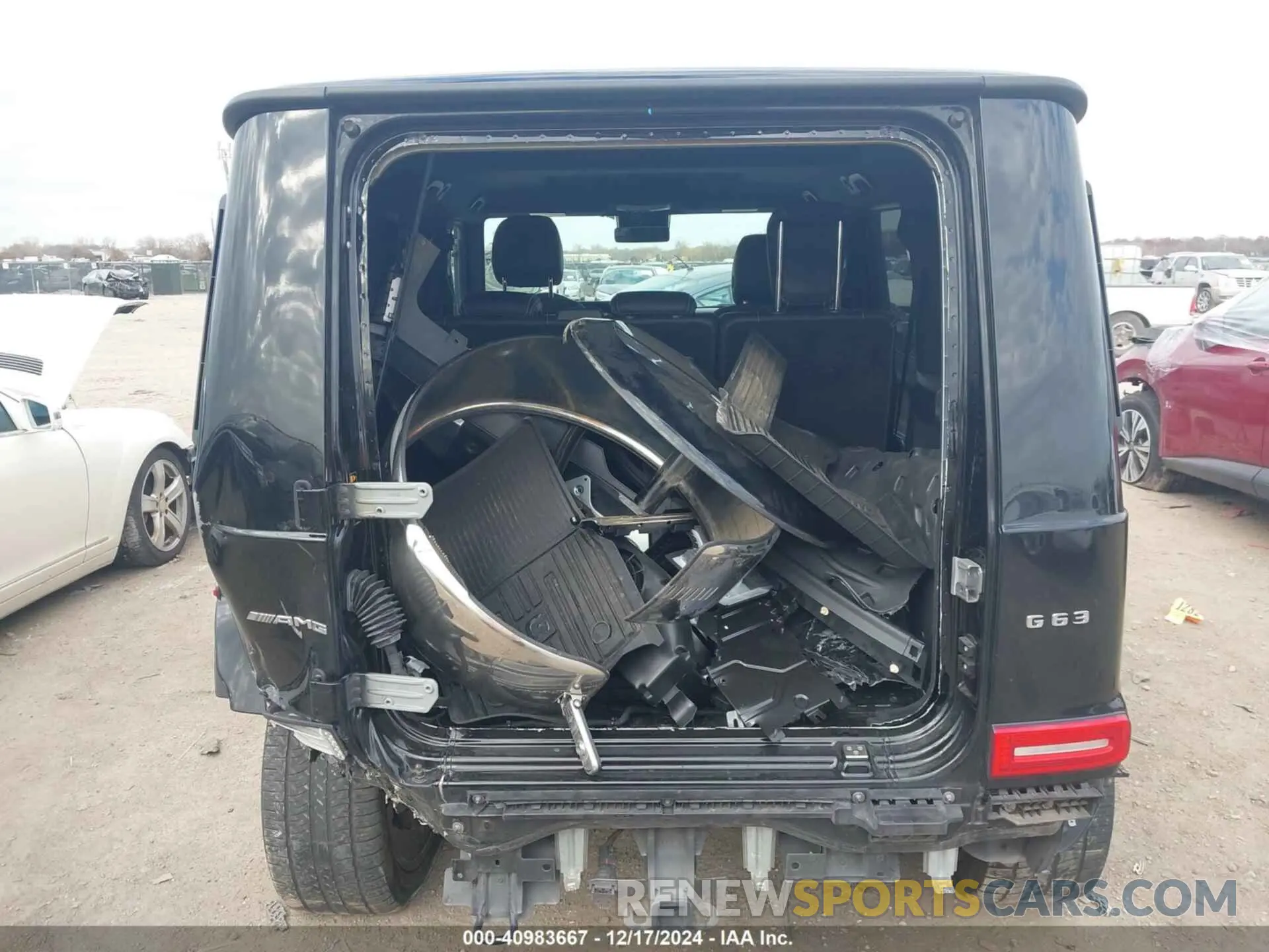 16 fotografías del automóvil dañado W1NYC7HJ7MX403270 MERCEDES-BENZ AMG G 63 2021