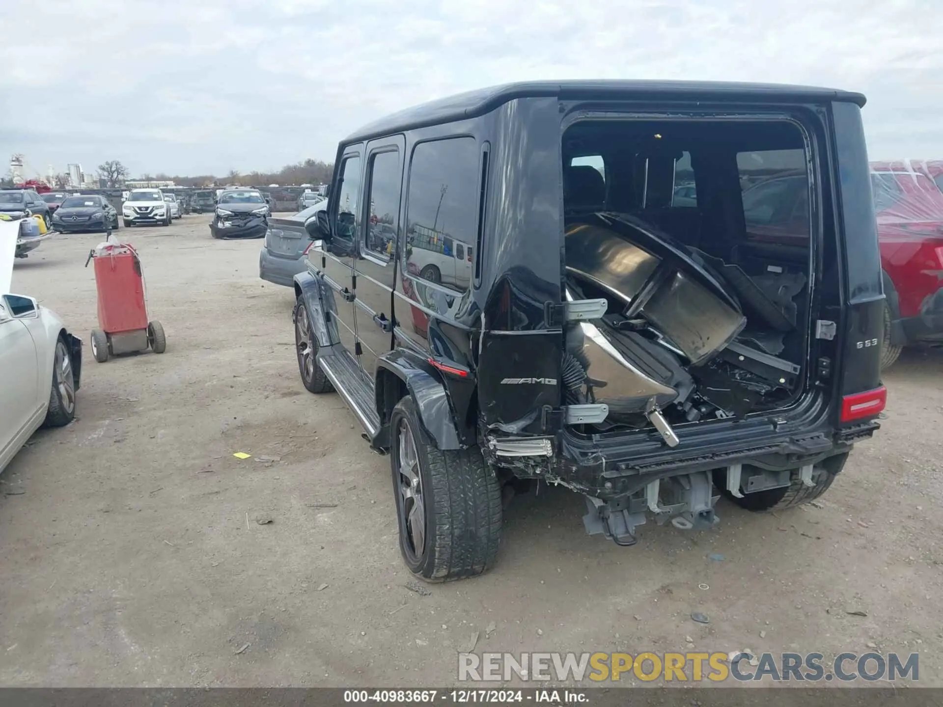 3 fotografías del automóvil dañado W1NYC7HJ7MX403270 MERCEDES-BENZ AMG G 63 2021