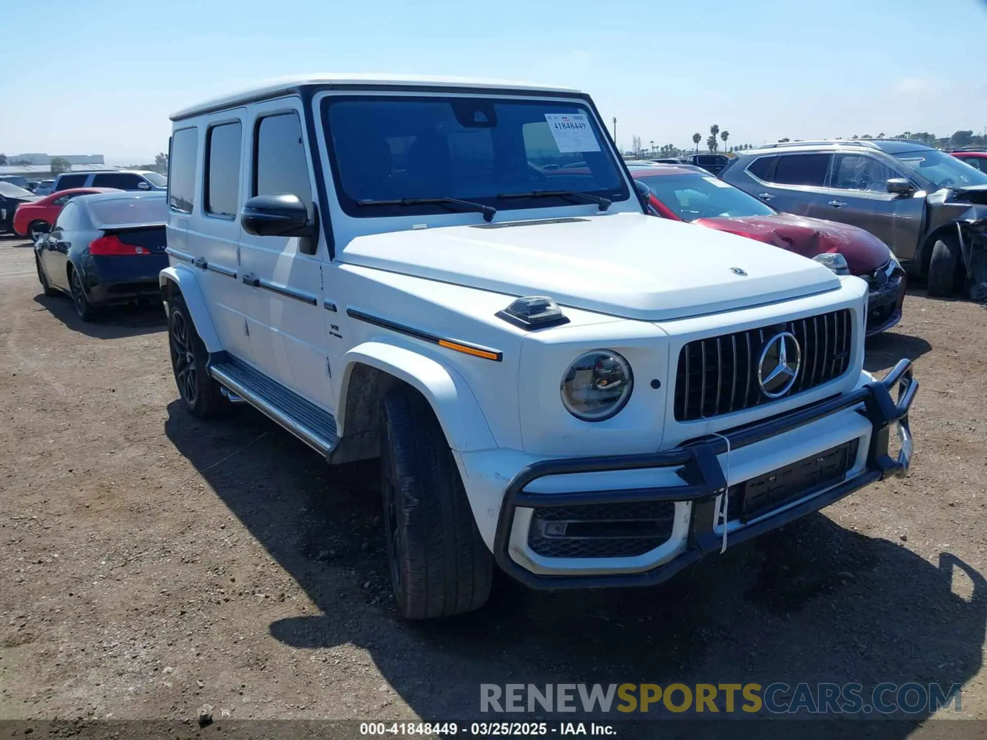 1 fotografías del automóvil dañado W1NYC7HJ8MX399892 MERCEDES-BENZ AMG G 63 2021