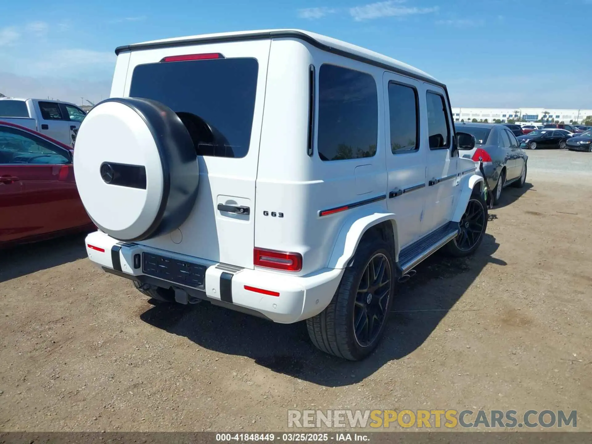 4 fotografías del automóvil dañado W1NYC7HJ8MX399892 MERCEDES-BENZ AMG G 63 2021