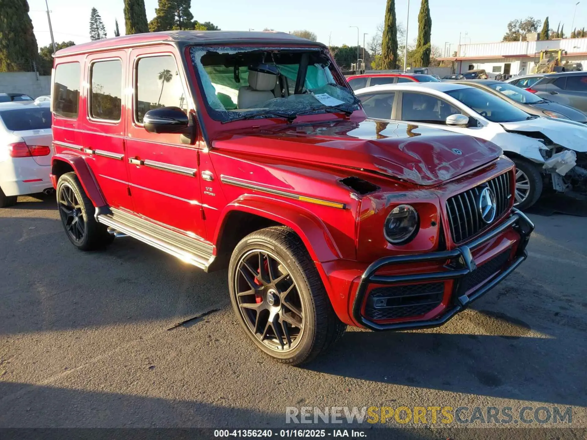 1 fotografías del automóvil dañado W1NYC7HJ1NX440106 MERCEDES-BENZ AMG G 63 2022