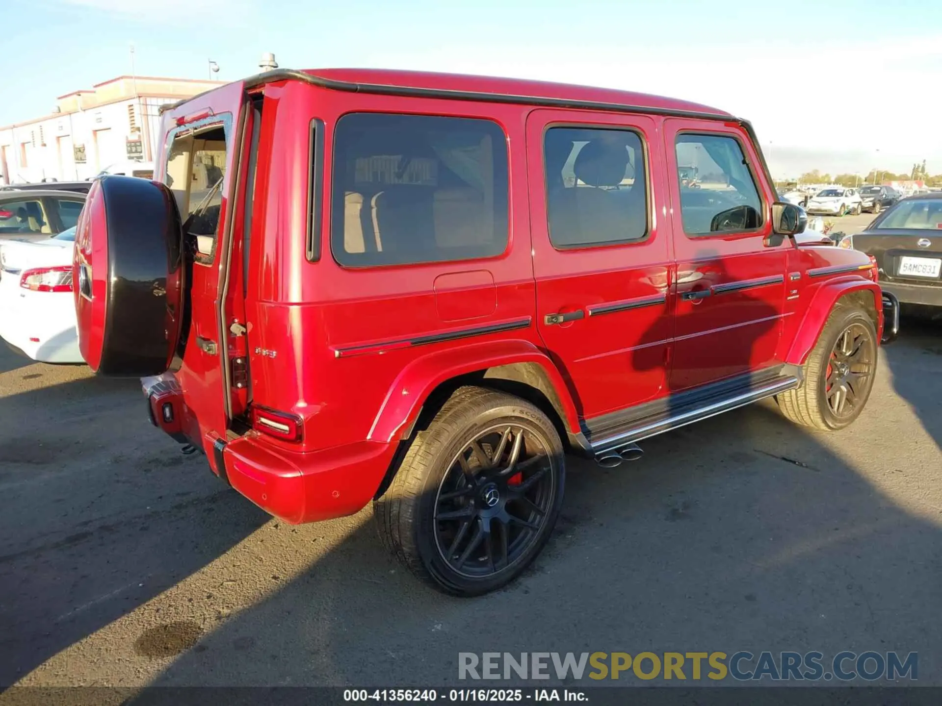4 fotografías del automóvil dañado W1NYC7HJ1NX440106 MERCEDES-BENZ AMG G 63 2022