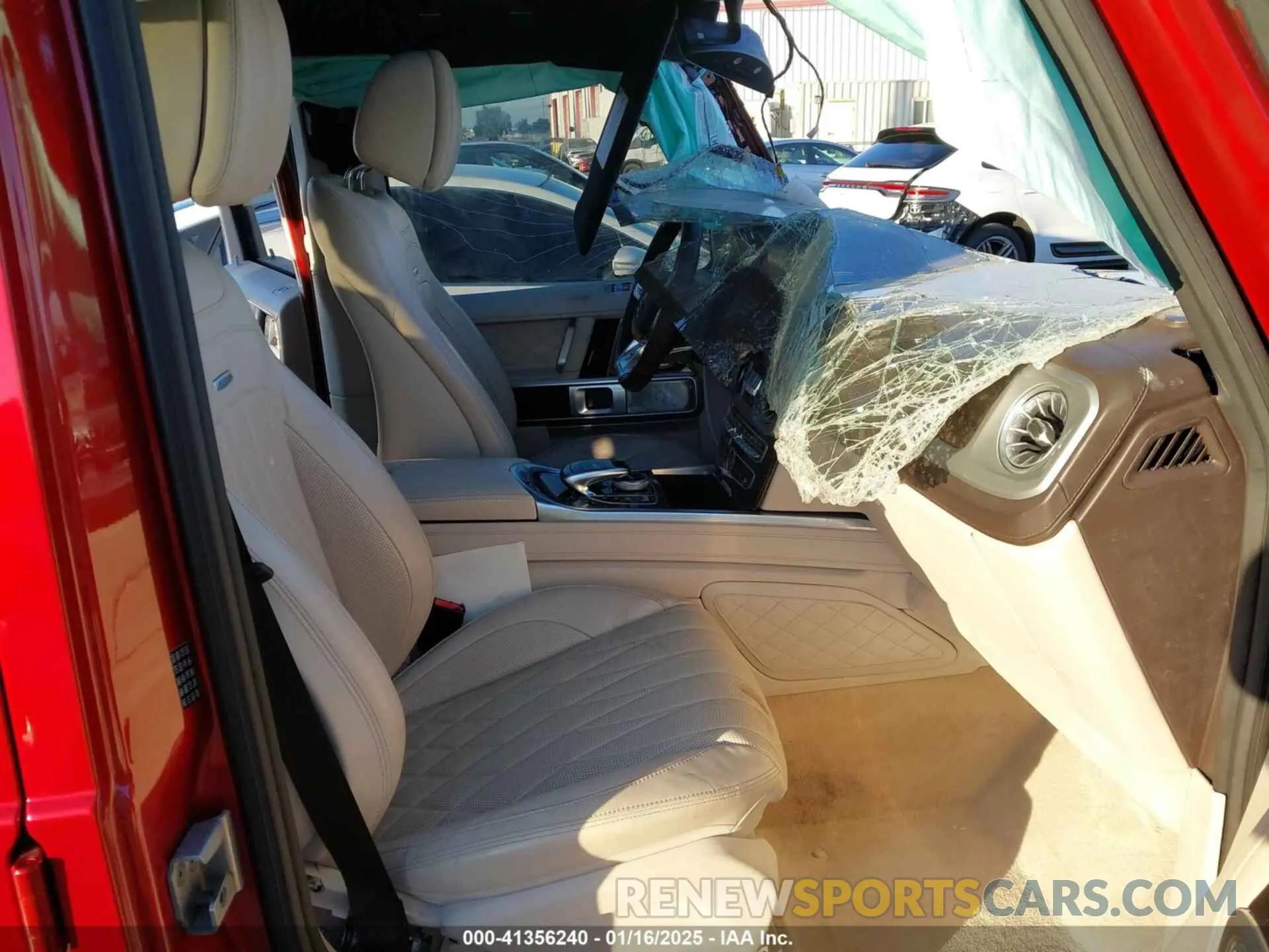 5 fotografías del automóvil dañado W1NYC7HJ1NX440106 MERCEDES-BENZ AMG G 63 2022
