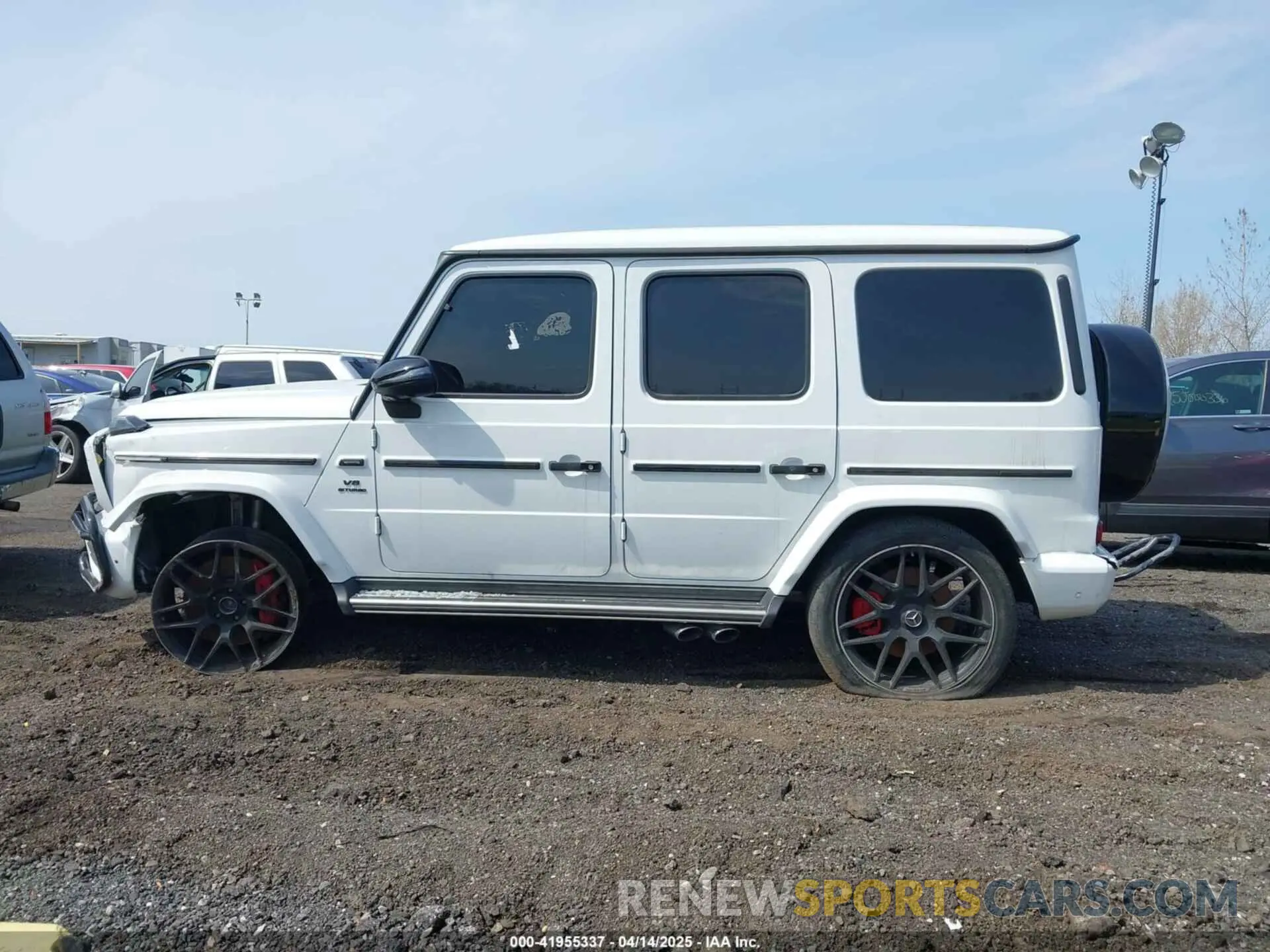 14 fotografías del automóvil dañado W1NYC7HJ3NX437109 MERCEDES-BENZ AMG G 63 2022