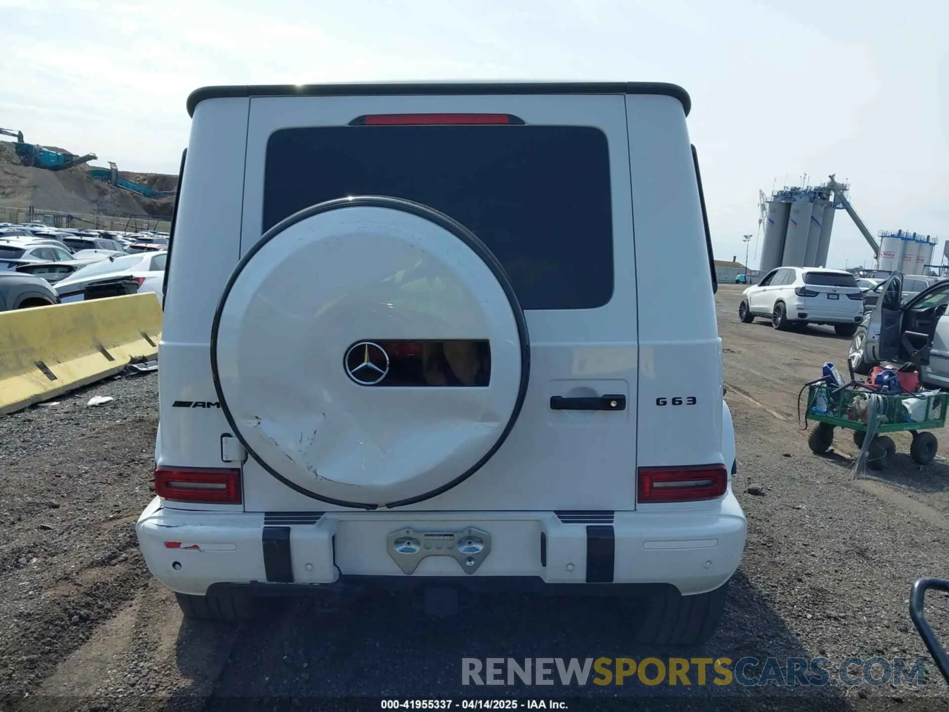 16 fotografías del automóvil dañado W1NYC7HJ3NX437109 MERCEDES-BENZ AMG G 63 2022