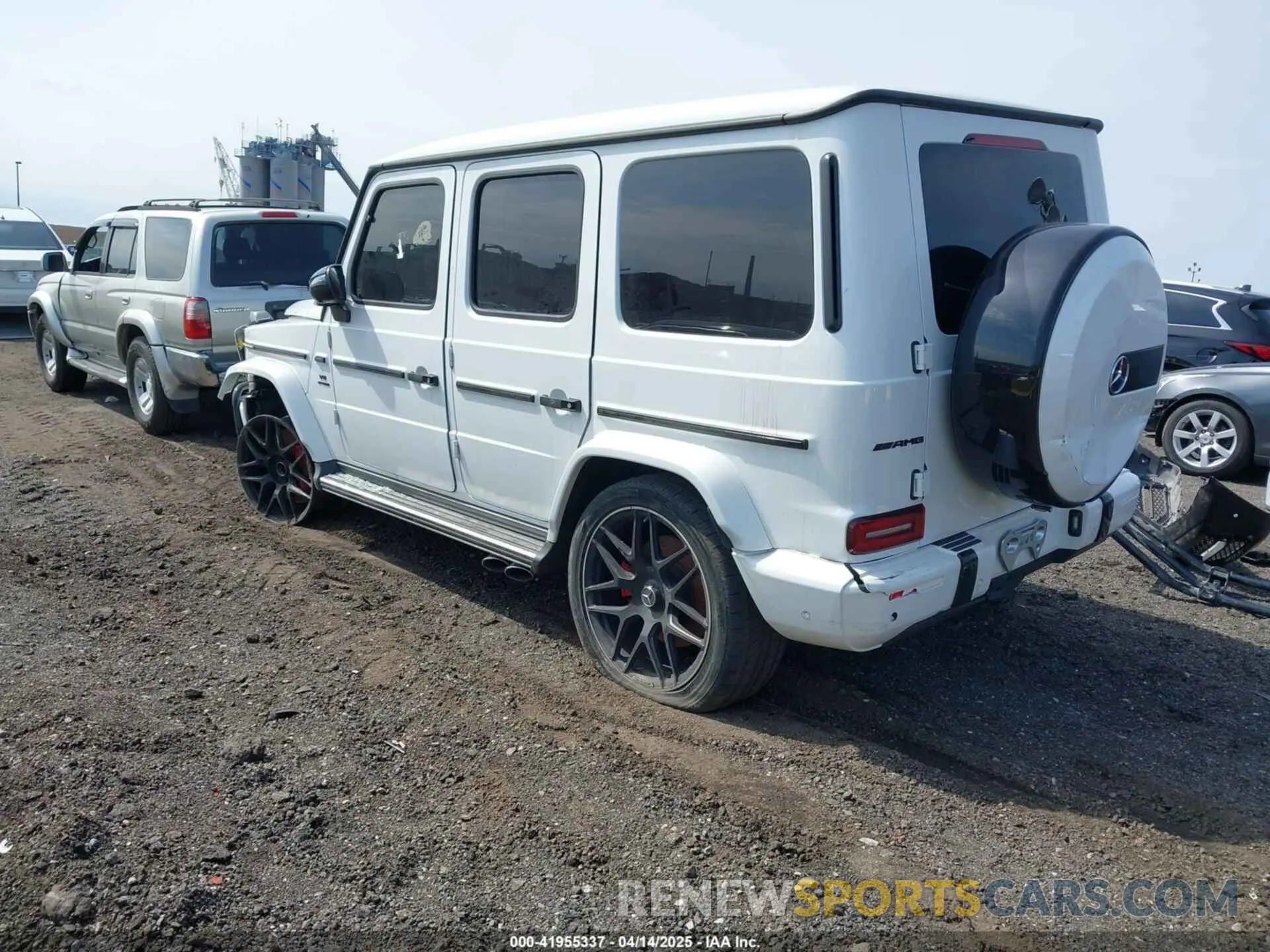 3 fotografías del automóvil dañado W1NYC7HJ3NX437109 MERCEDES-BENZ AMG G 63 2022