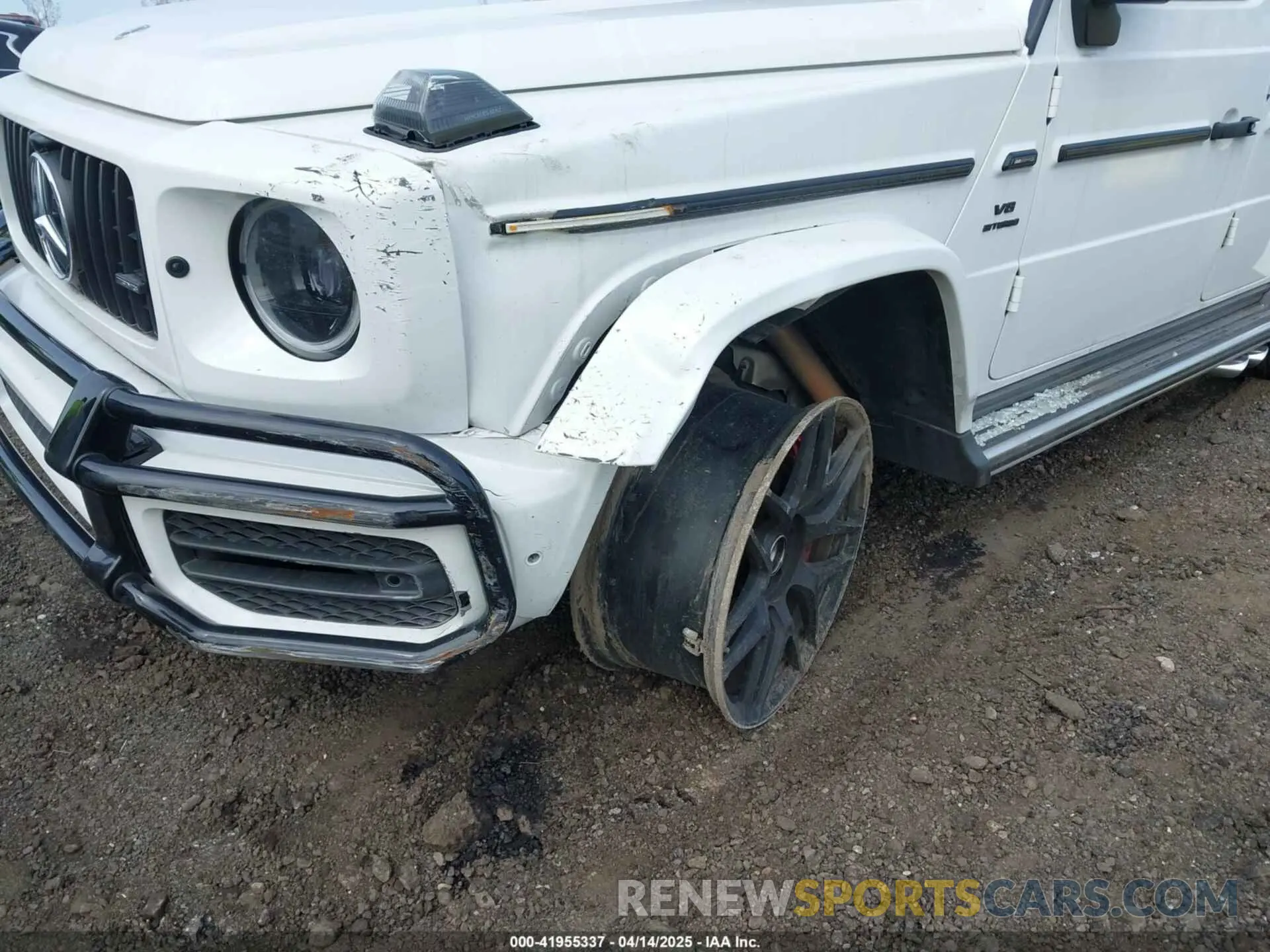 6 fotografías del automóvil dañado W1NYC7HJ3NX437109 MERCEDES-BENZ AMG G 63 2022