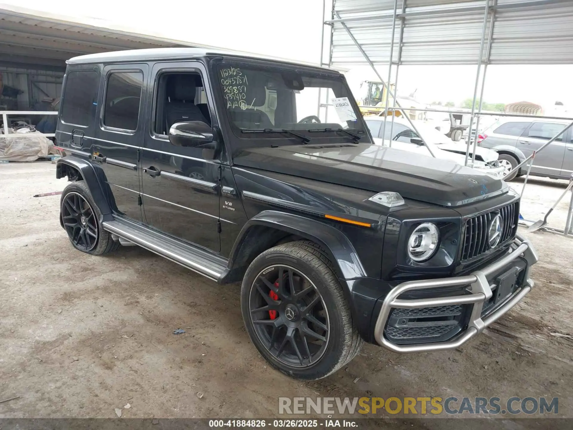 1 fotografías del automóvil dañado W1NYC7HJXNX439410 MERCEDES-BENZ AMG G 63 2022