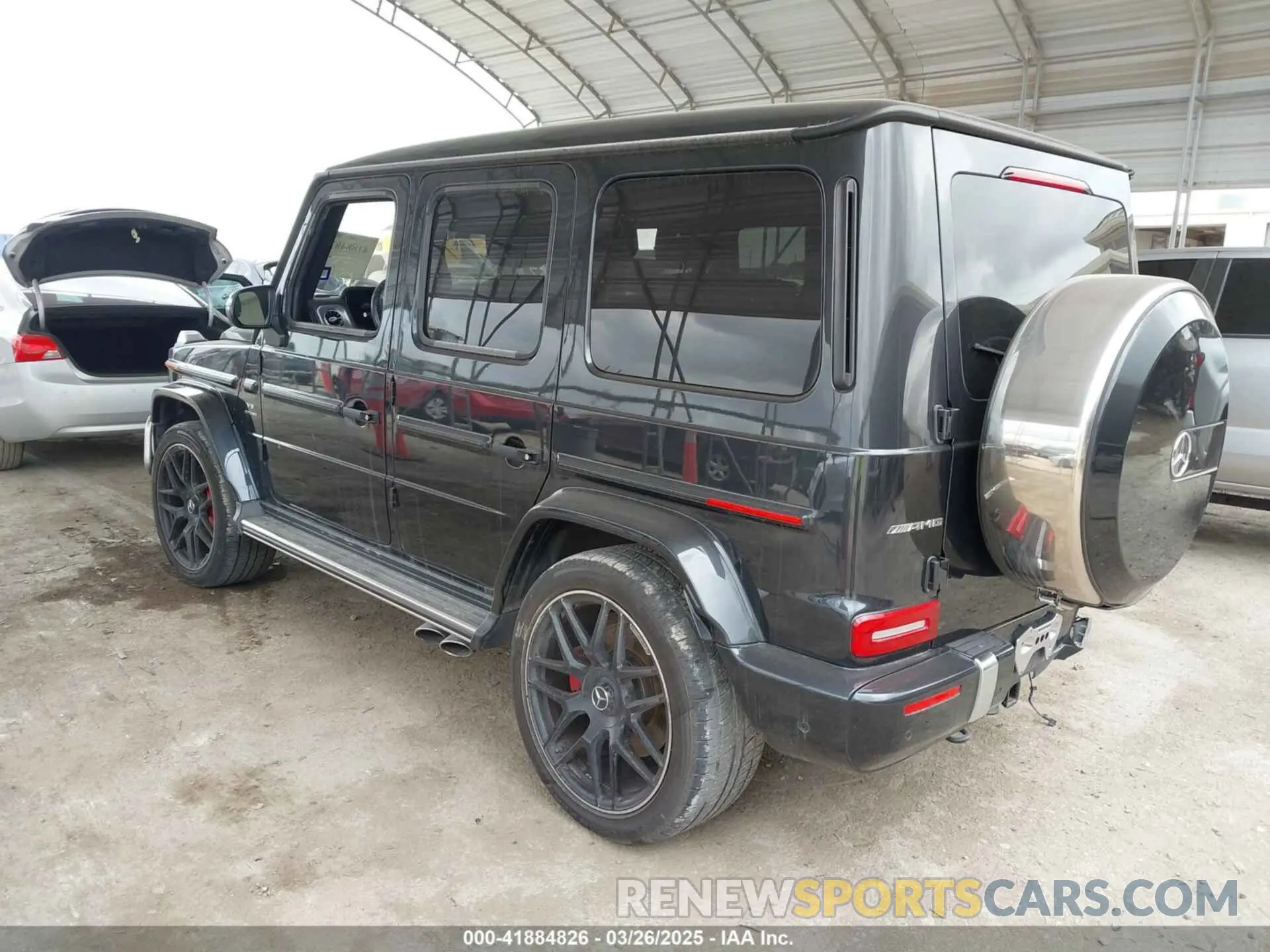 3 fotografías del automóvil dañado W1NYC7HJXNX439410 MERCEDES-BENZ AMG G 63 2022