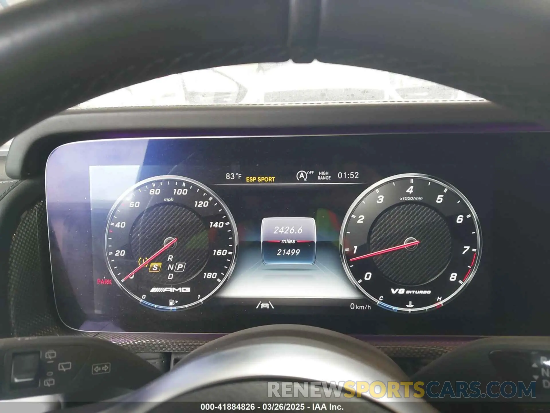 7 fotografías del automóvil dañado W1NYC7HJXNX439410 MERCEDES-BENZ AMG G 63 2022