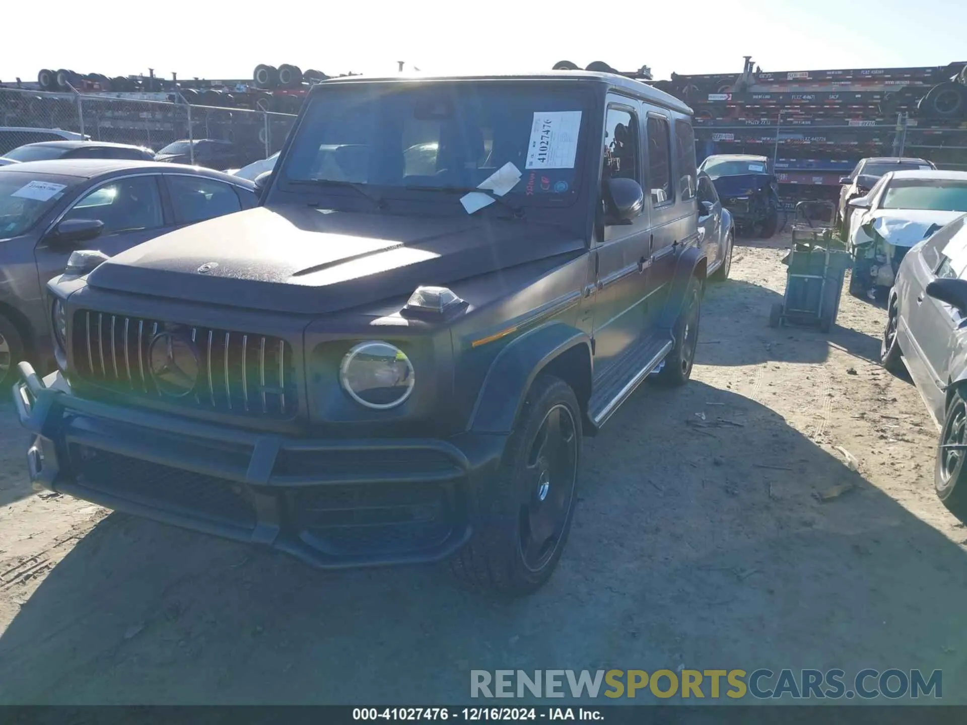 2 fotografías del automóvil dañado W1NYC7HJ4PX477038 MERCEDES-BENZ AMG G 63 2023