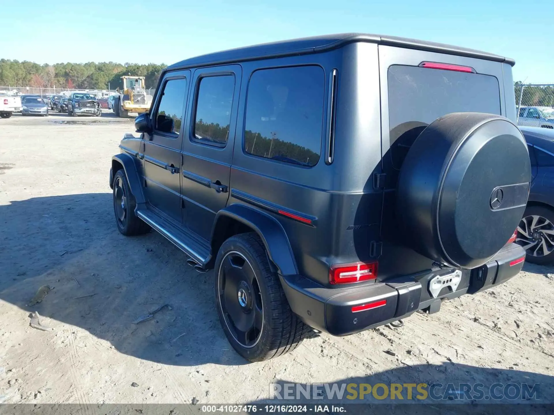 3 fotografías del automóvil dañado W1NYC7HJ4PX477038 MERCEDES-BENZ AMG G 63 2023