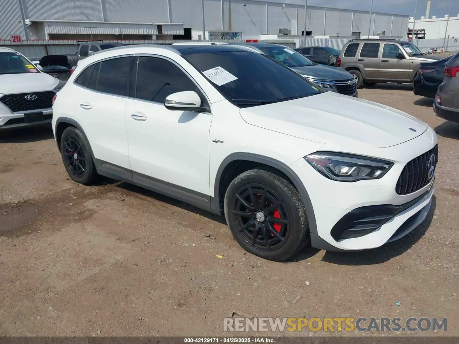 1 fotografías del automóvil dañado W1N4N5BB3MJ134251 MERCEDES-BENZ AMG GLA 35 2021