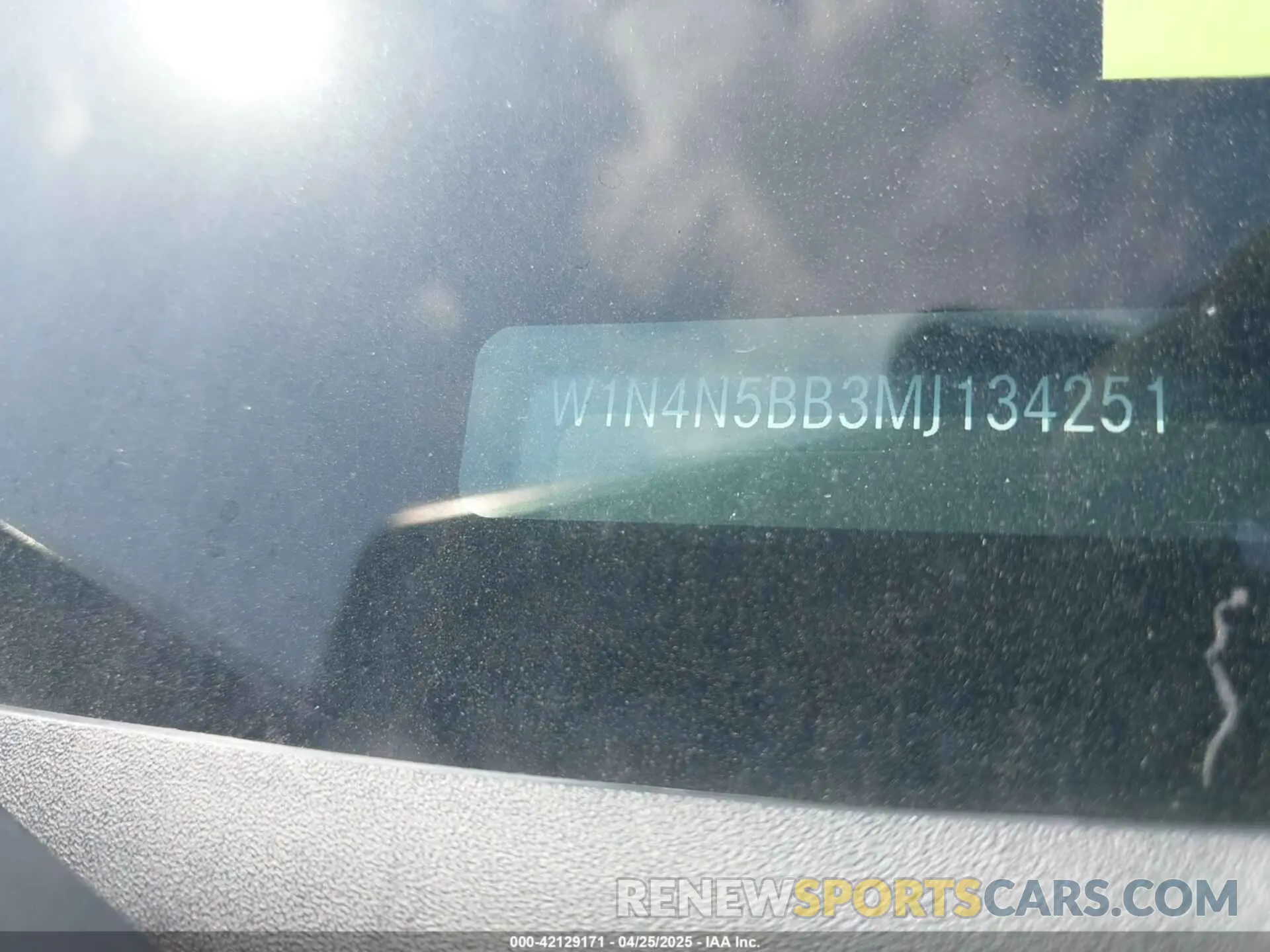 9 fotografías del automóvil dañado W1N4N5BB3MJ134251 MERCEDES-BENZ AMG GLA 35 2021