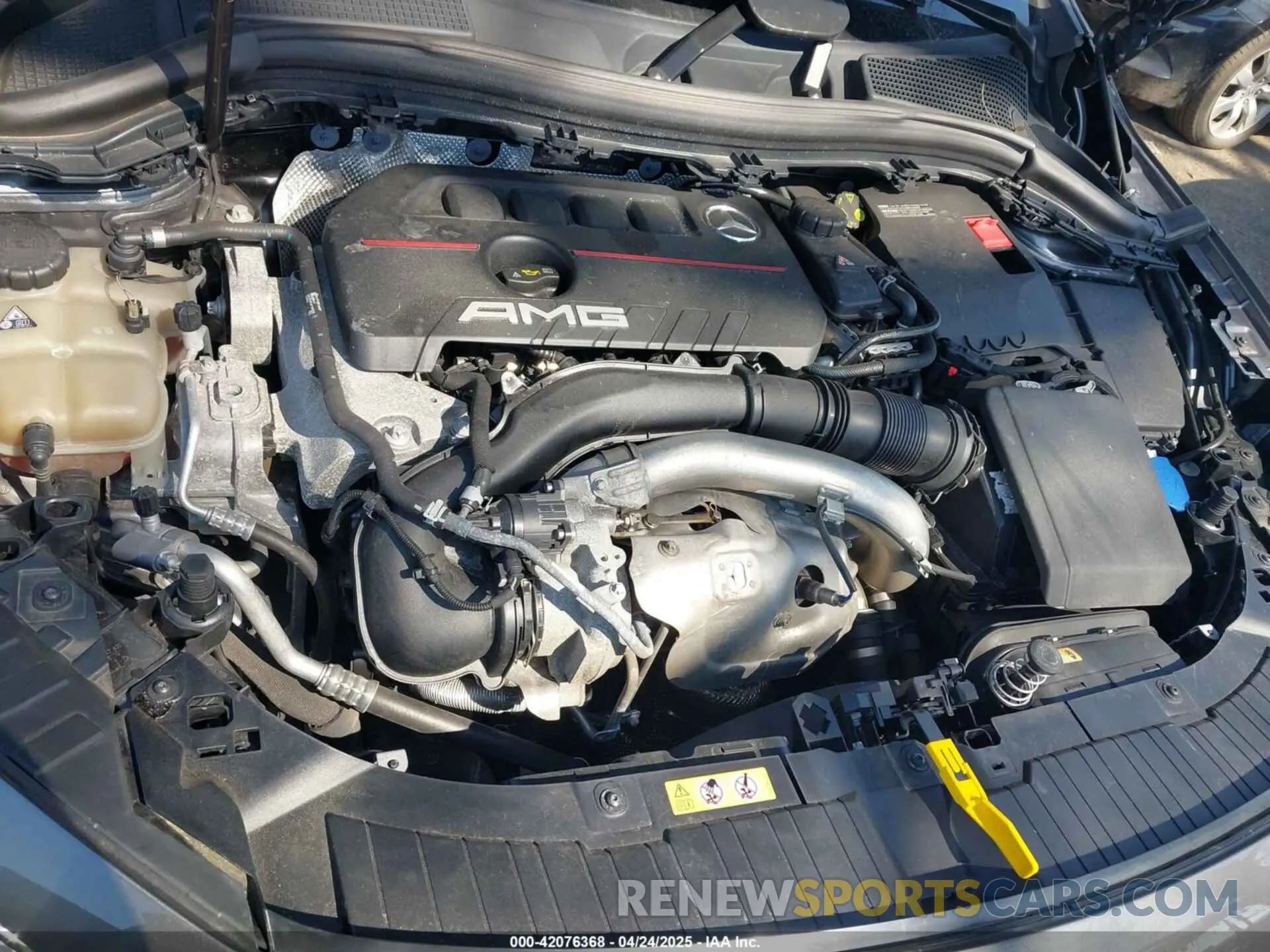 10 fotografías del automóvil dañado W1N4N5BB6MJ258692 MERCEDES-BENZ AMG GLA 35 2021
