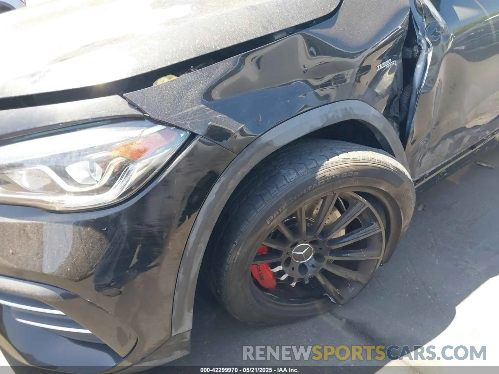 17 fotografías del automóvil dañado W1N4N5BB3NJ317005 MERCEDES-BENZ AMG GLA 35 2022