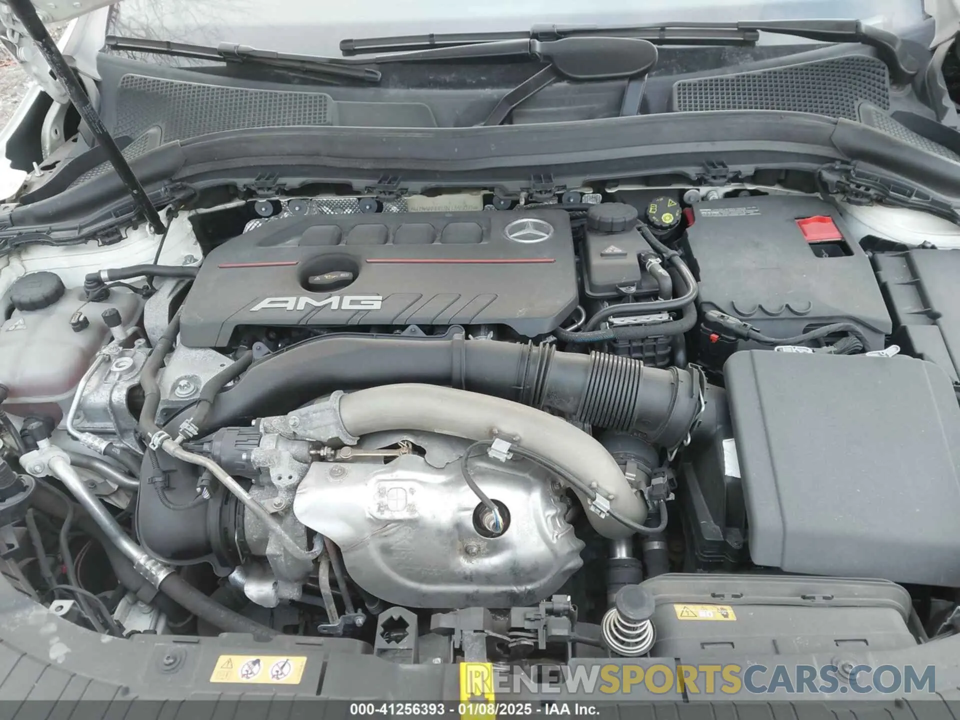 10 fotografías del automóvil dañado W1N4N5BB3NJ345015 MERCEDES-BENZ AMG GLA 35 2022