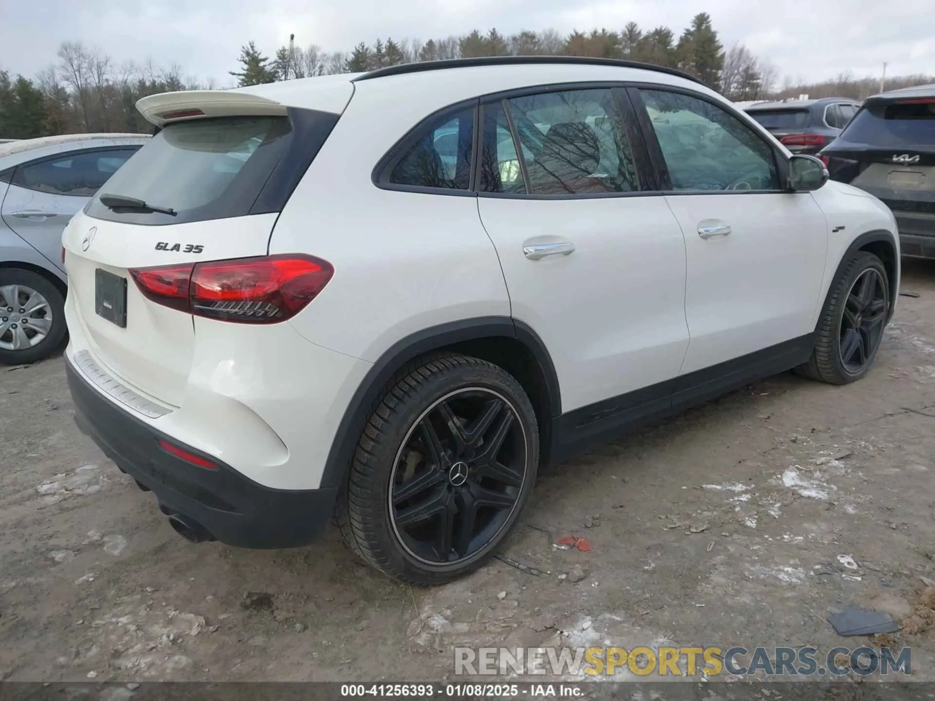 4 fotografías del automóvil dañado W1N4N5BB3NJ345015 MERCEDES-BENZ AMG GLA 35 2022