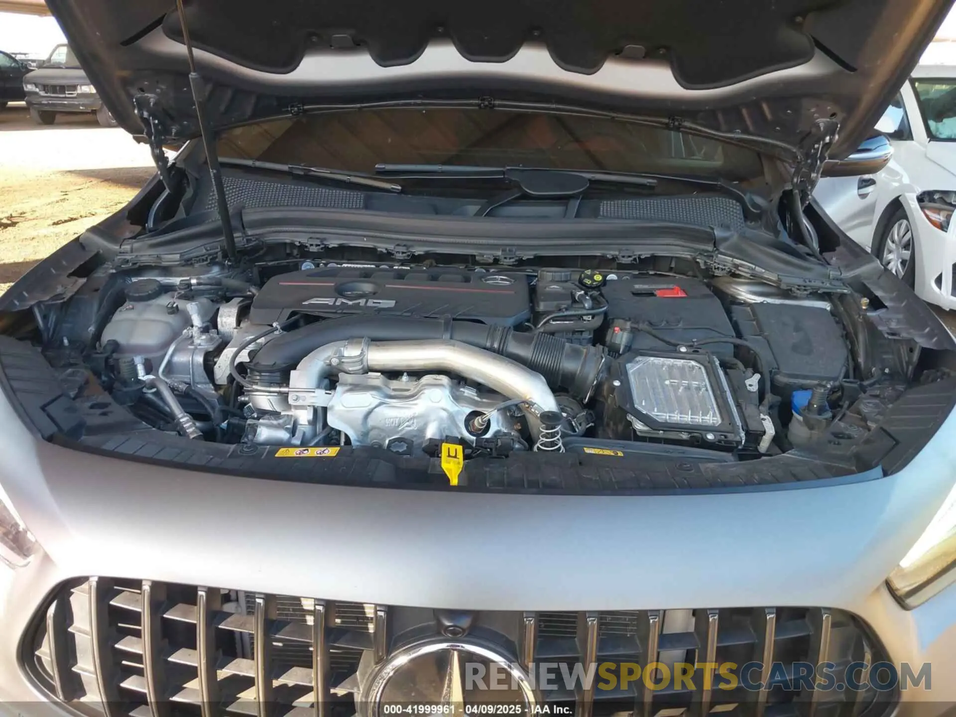 10 fotografías del automóvil dañado W1N4N5BB9RJ618030 MERCEDES-BENZ AMG GLA 35 2024