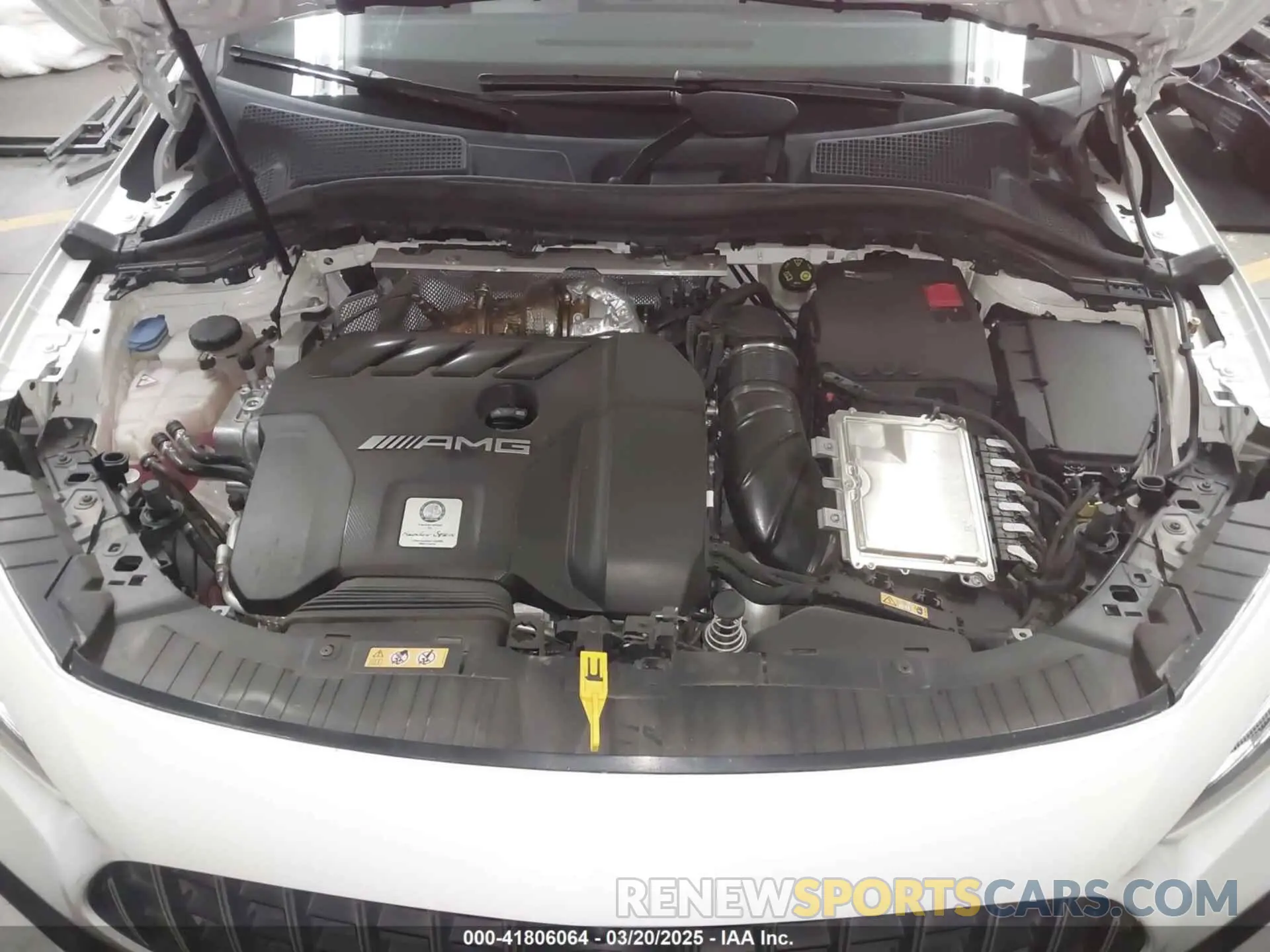 10 fotografías del automóvil dañado W1N4N5DB4MJ218155 MERCEDES-BENZ AMG GLA 45 2021