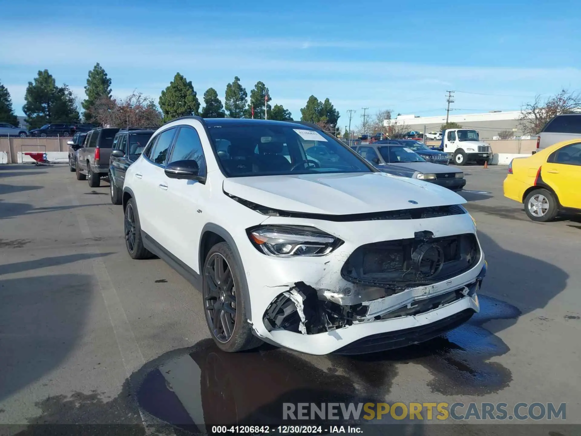 1 fotografías del automóvil dañado W1N4N5DB9MJ262300 MERCEDES-BENZ AMG GLA 45 2021