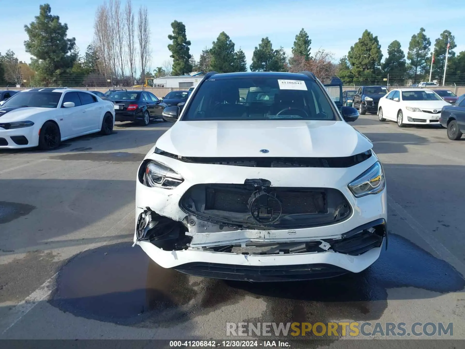 12 fotografías del automóvil dañado W1N4N5DB9MJ262300 MERCEDES-BENZ AMG GLA 45 2021