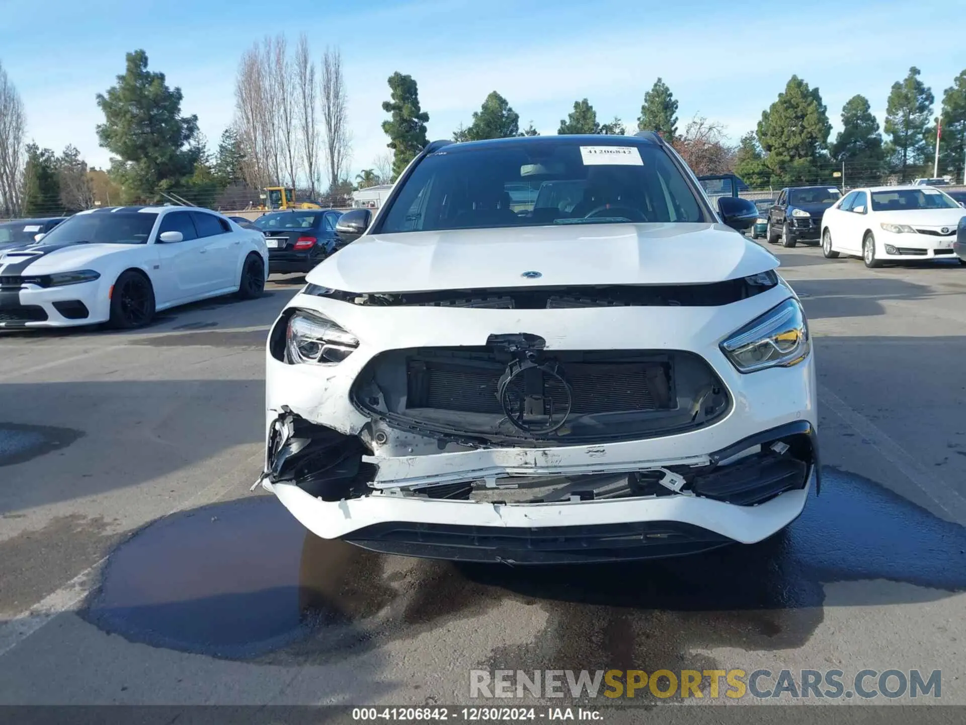 6 fotografías del automóvil dañado W1N4N5DB9MJ262300 MERCEDES-BENZ AMG GLA 45 2021