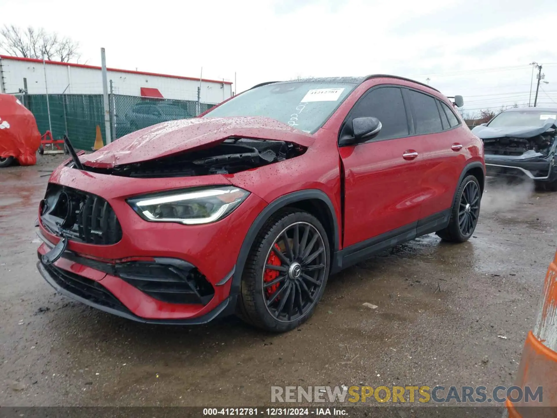 2 fotografías del automóvil dañado W1N4N5DBXPJ493422 MERCEDES-BENZ AMG GLA 45 2023