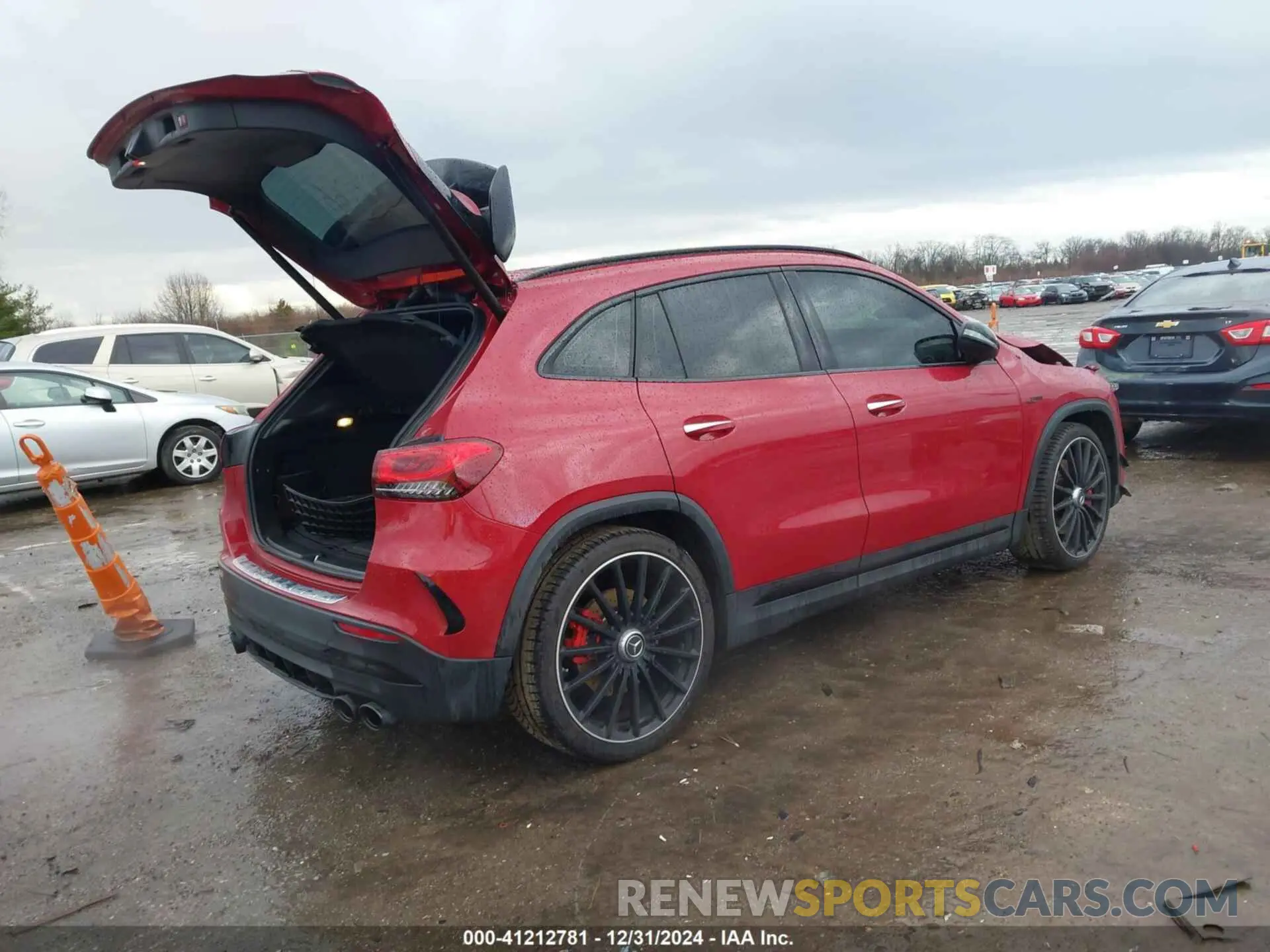 4 fotografías del automóvil dañado W1N4N5DBXPJ493422 MERCEDES-BENZ AMG GLA 45 2023