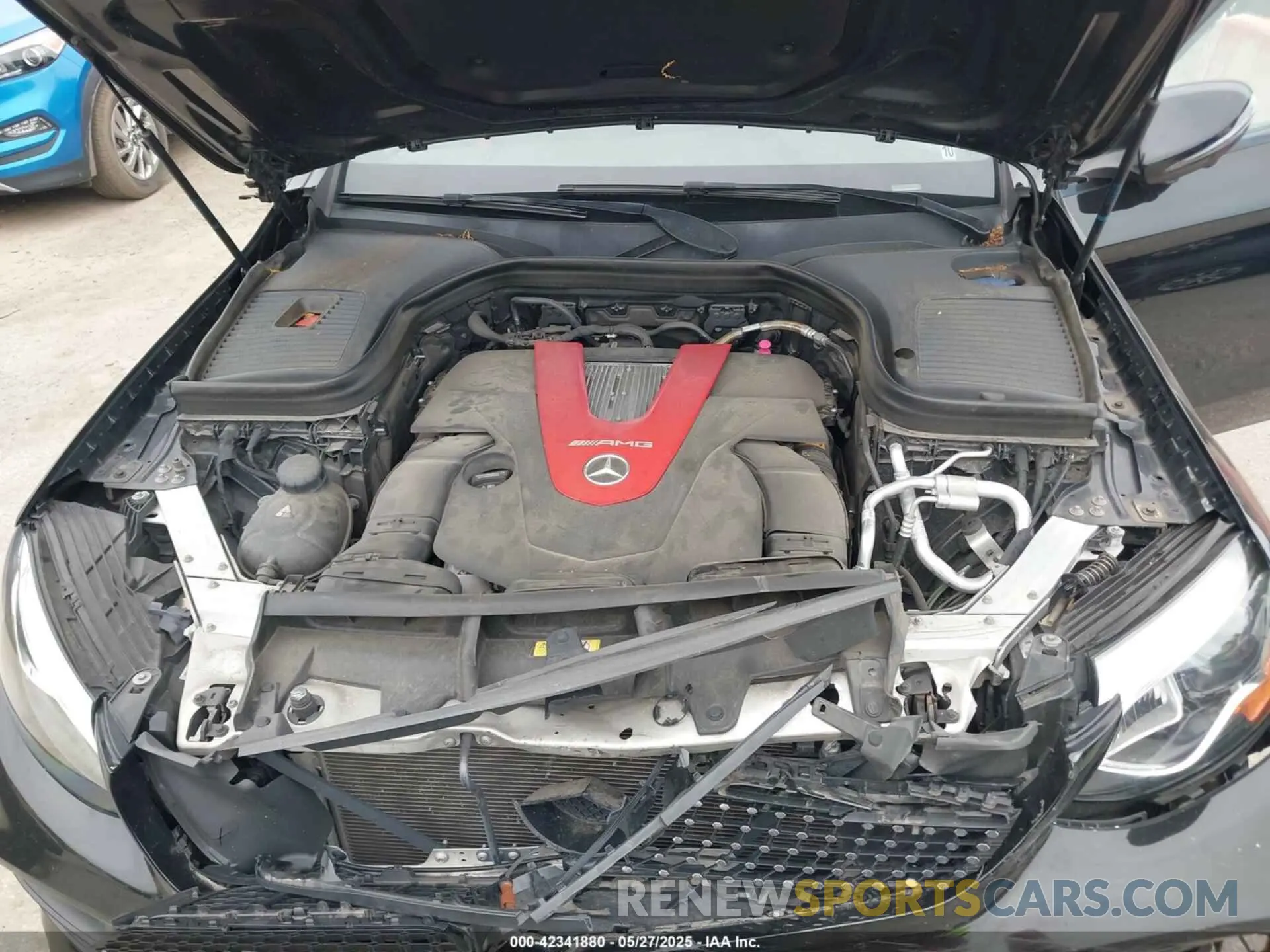 10 fotografías del automóvil dañado WDC0G6EB2KF574201 MERCEDES-BENZ AMG GLC 43 2019