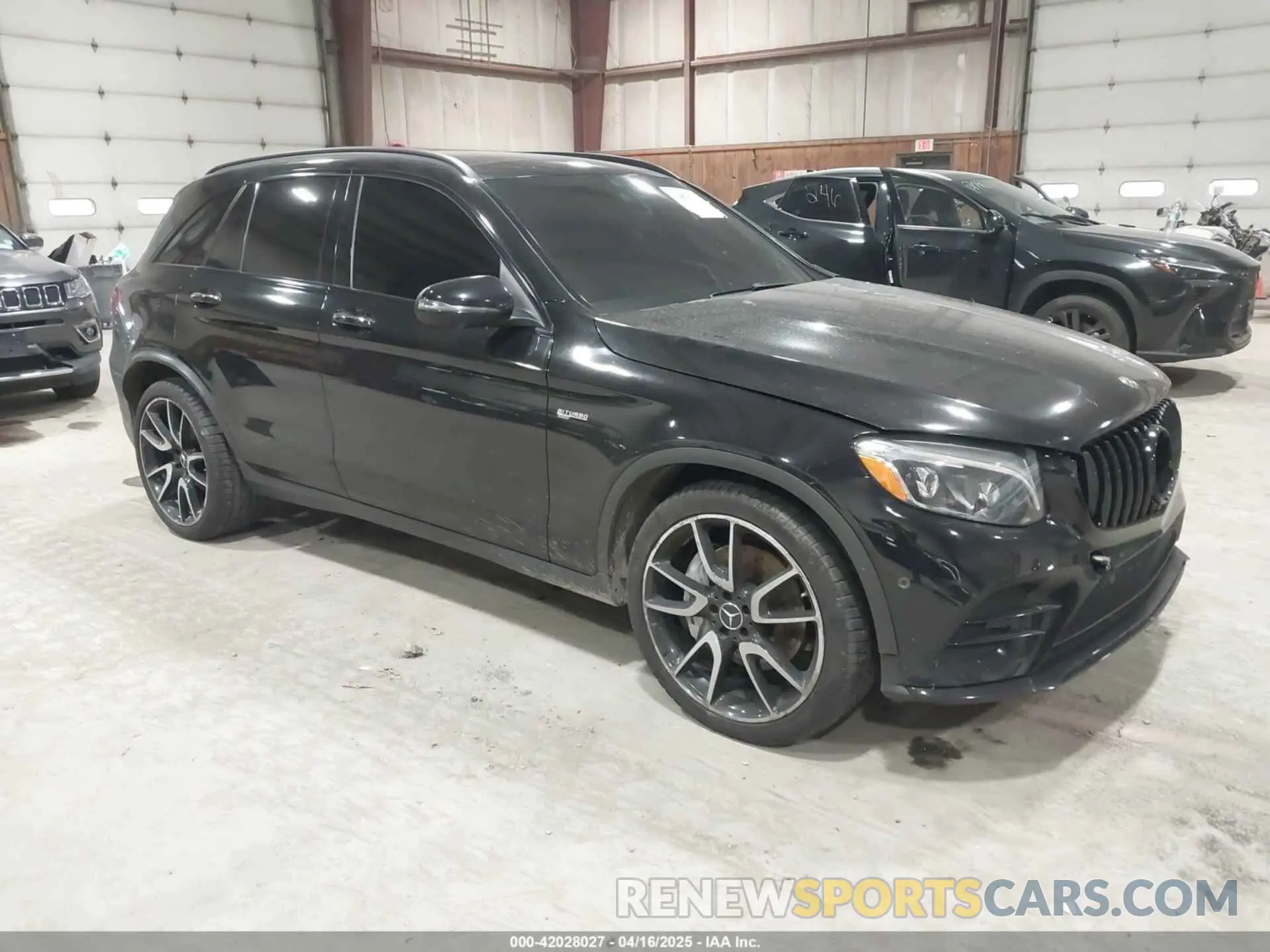 1 fotografías del automóvil dañado WDC0G6EB6KF588621 MERCEDES-BENZ AMG GLC 43 2019