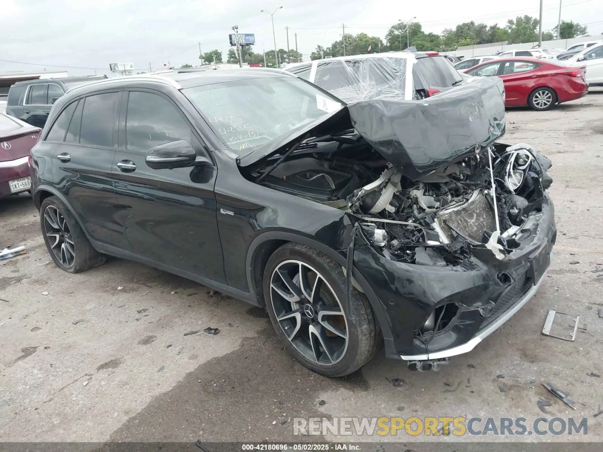 1 fotografías del automóvil dañado WDC0G6EB9KF660203 MERCEDES-BENZ AMG GLC 43 2019