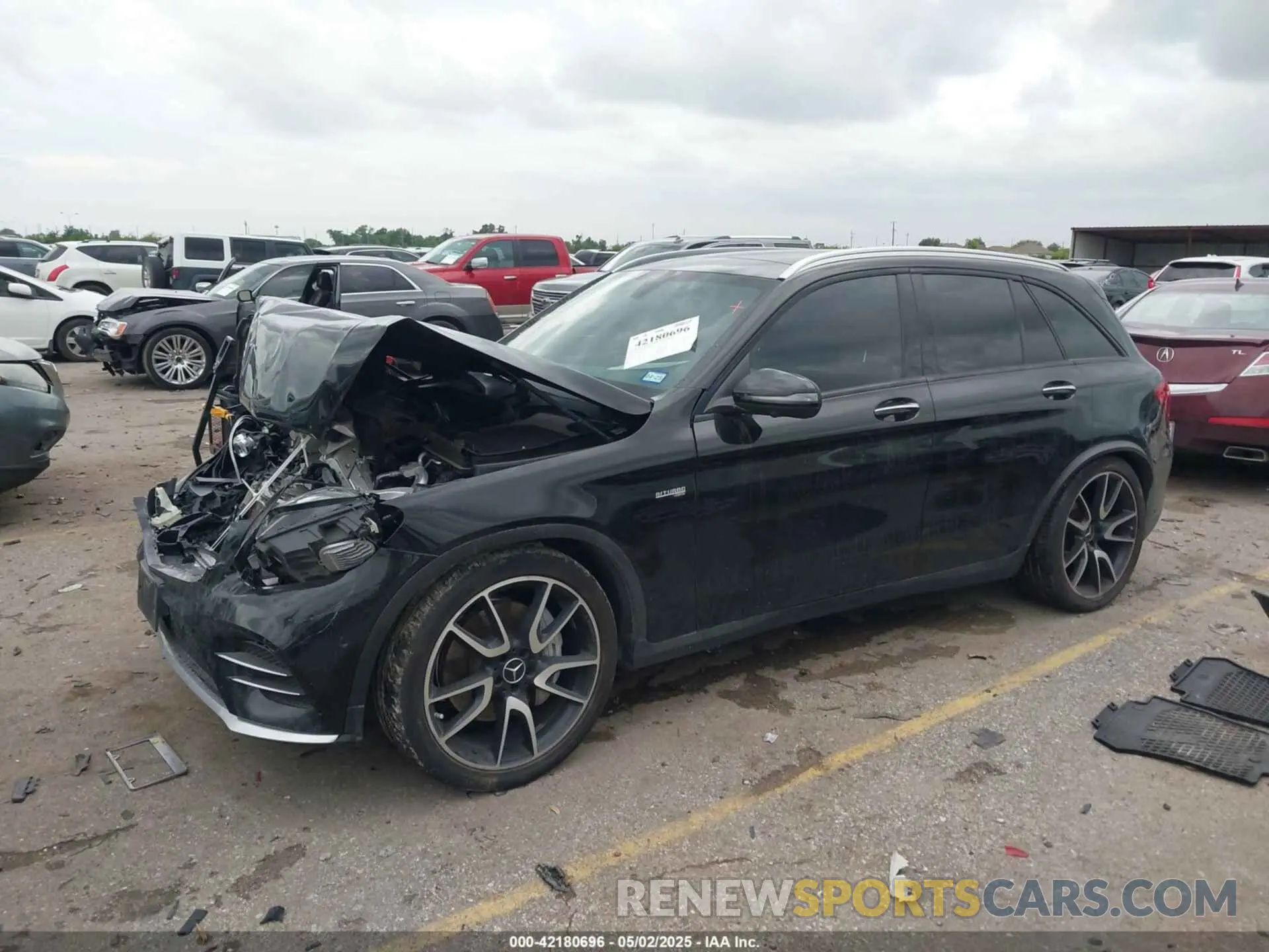 2 fotografías del automóvil dañado WDC0G6EB9KF660203 MERCEDES-BENZ AMG GLC 43 2019