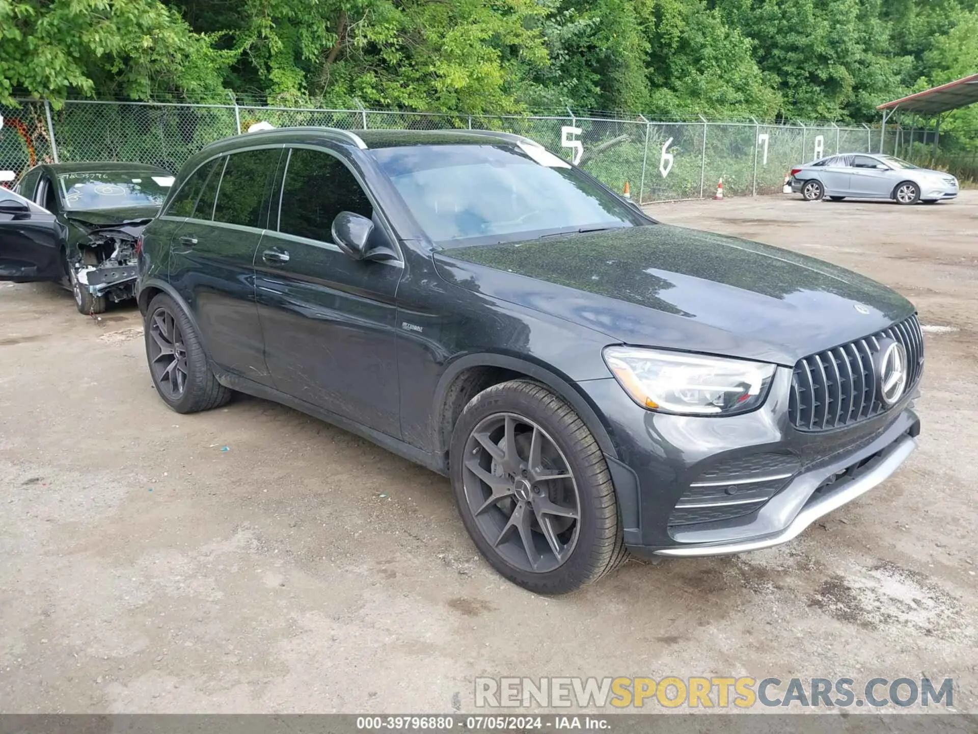 1 fotografías del automóvil dañado W1N0G6EB4LF758975 MERCEDES-BENZ AMG GLC 43 2020