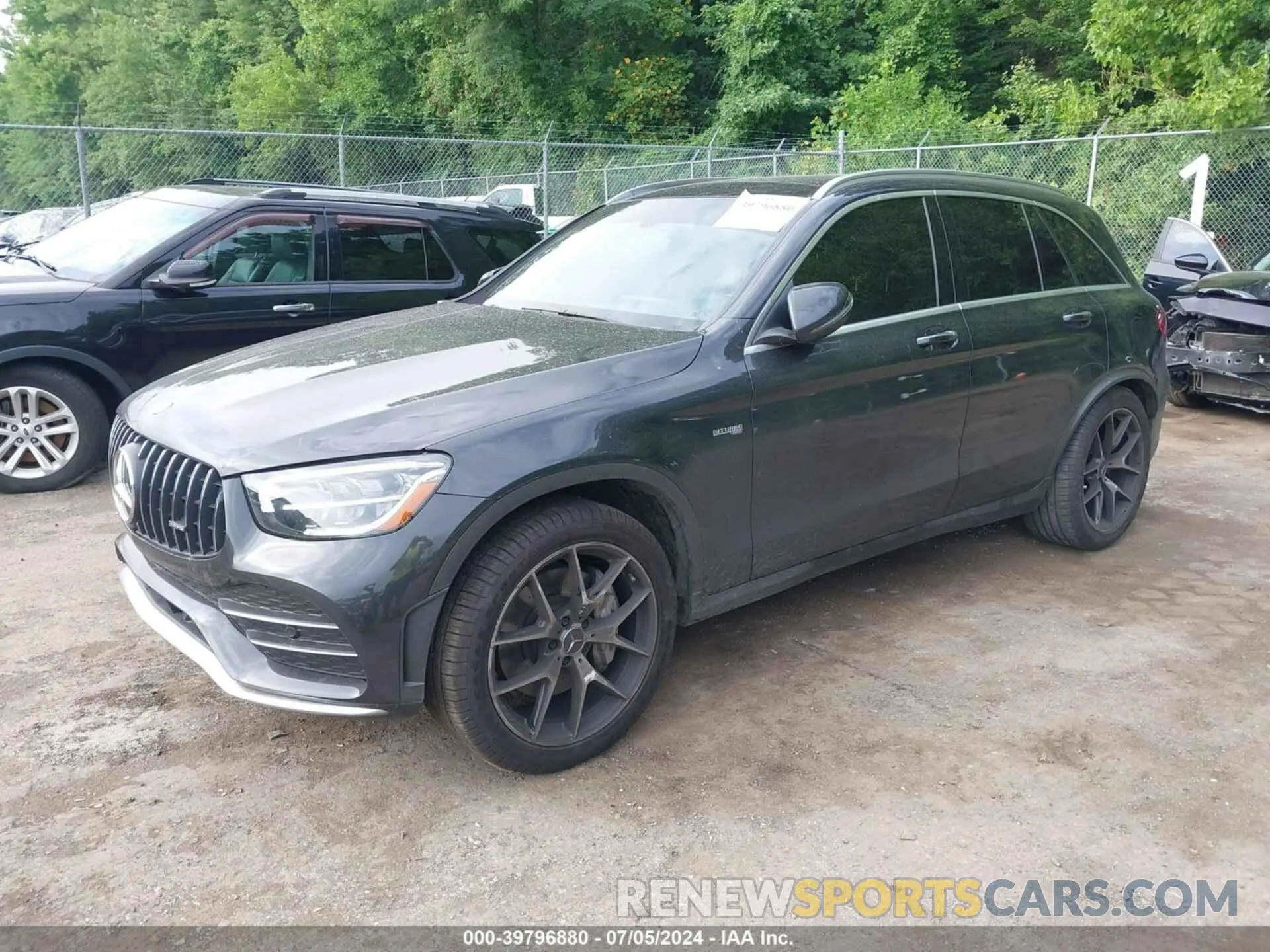 2 fotografías del automóvil dañado W1N0G6EB4LF758975 MERCEDES-BENZ AMG GLC 43 2020