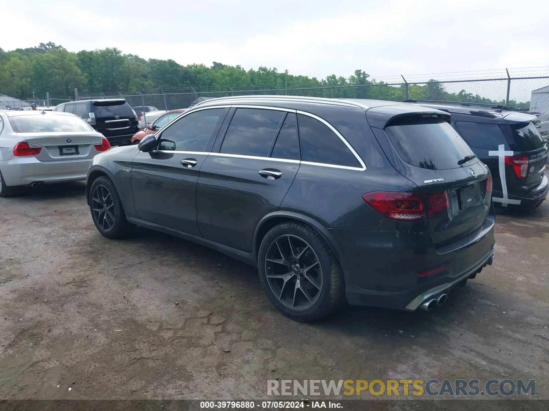 3 fotografías del automóvil dañado W1N0G6EB4LF758975 MERCEDES-BENZ AMG GLC 43 2020