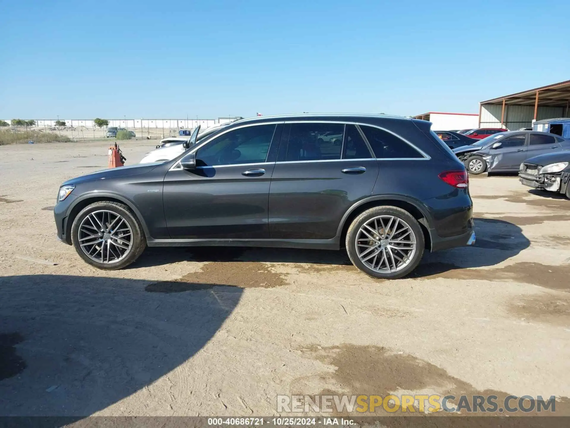 15 fotografías del automóvil dañado W1N0G6EB8LF767677 MERCEDES-BENZ AMG GLC 43 2020