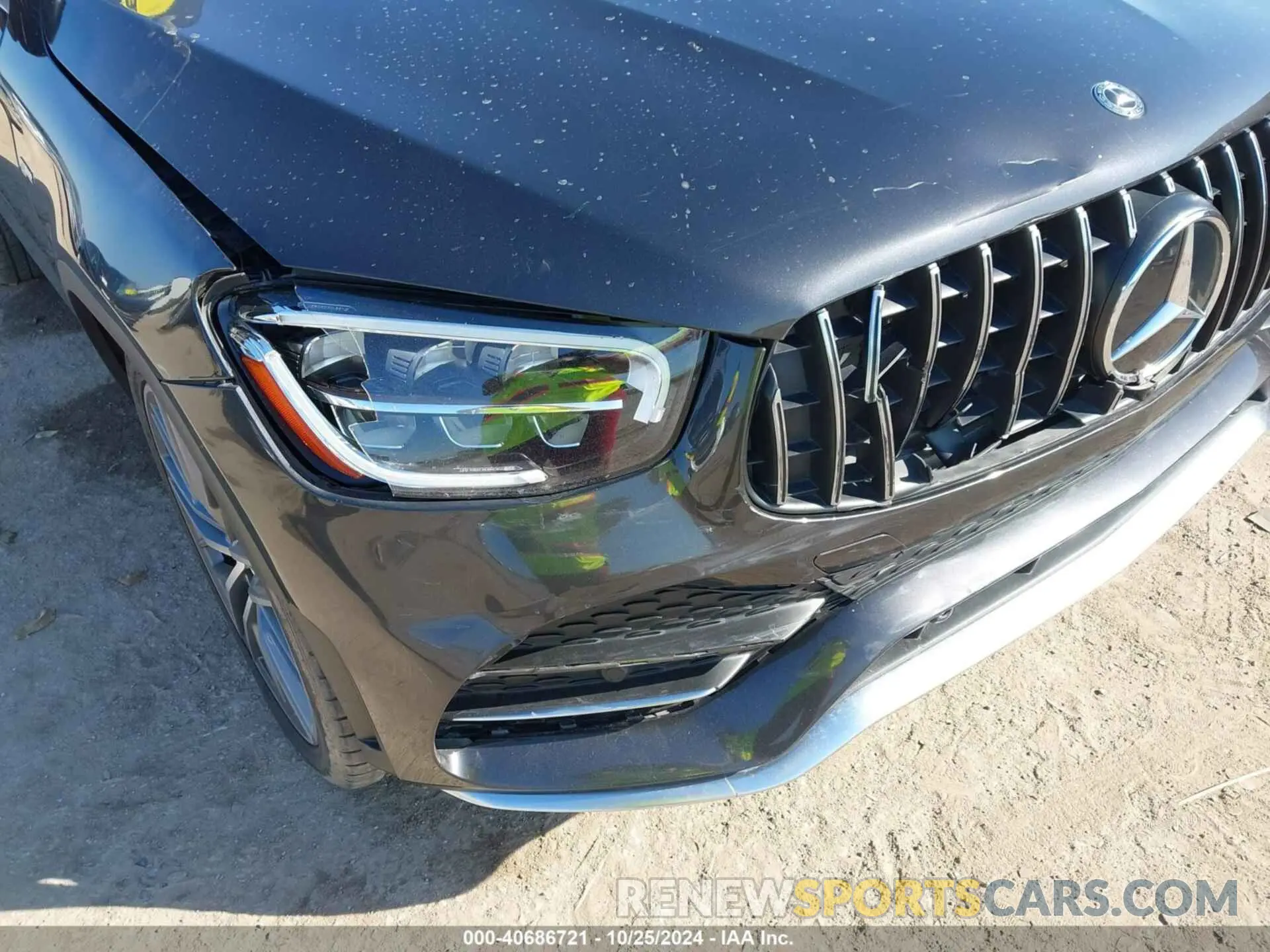 6 fotografías del automóvil dañado W1N0G6EB8LF767677 MERCEDES-BENZ AMG GLC 43 2020