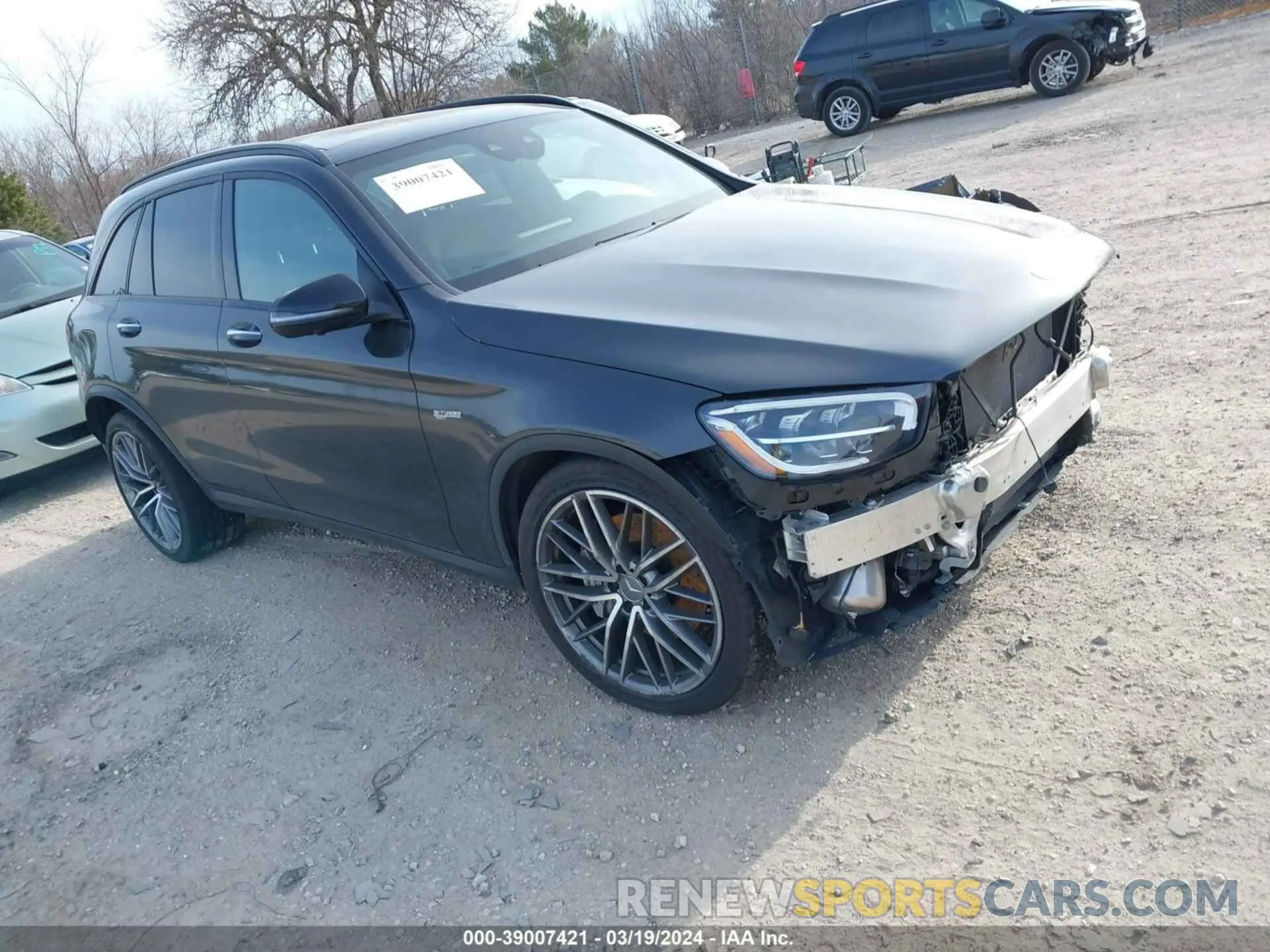 1 fotografías del automóvil dañado W1N0G6EB6MF917271 MERCEDES-BENZ AMG GLC 43 2021