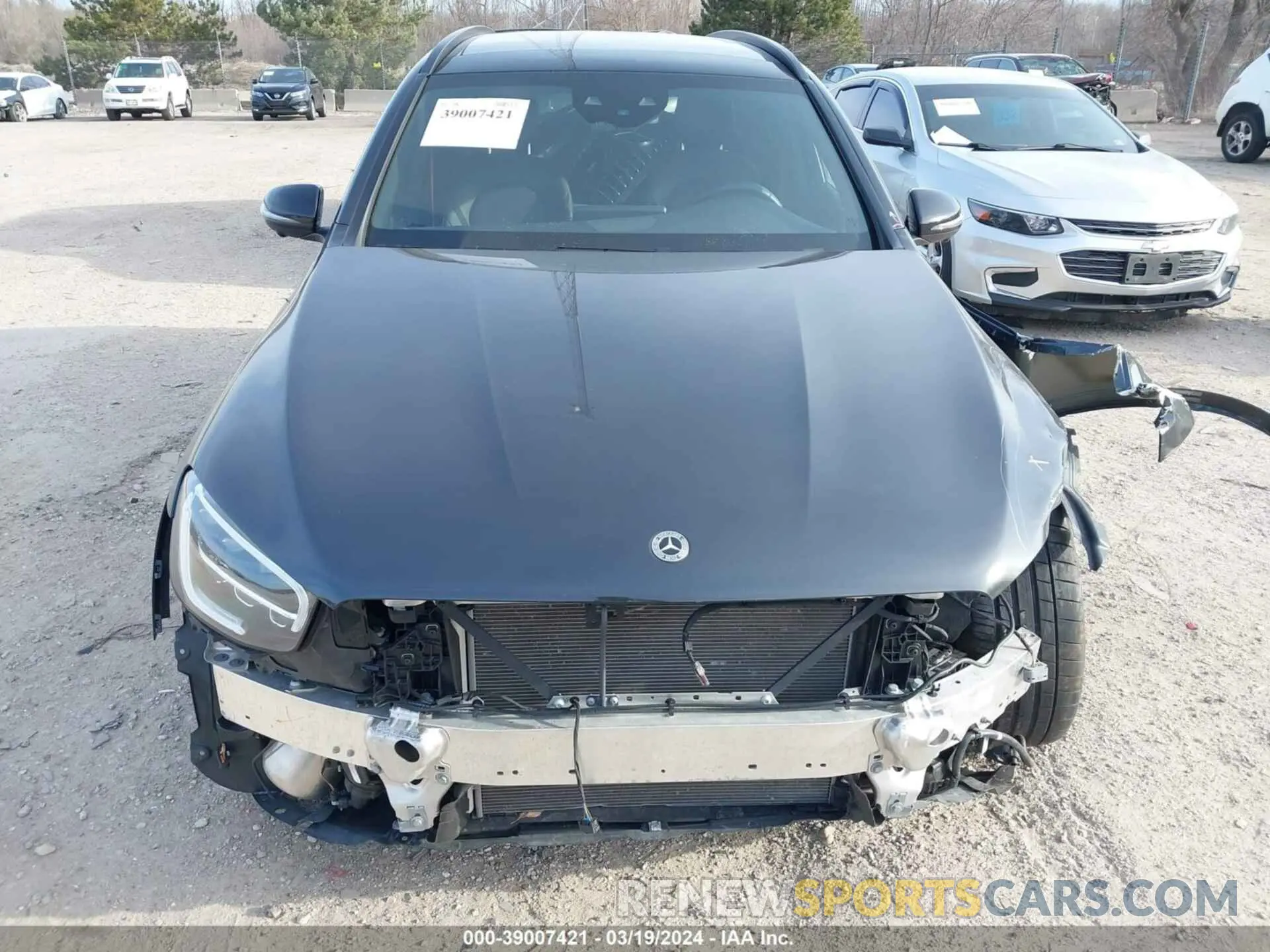 12 fotografías del automóvil dañado W1N0G6EB6MF917271 MERCEDES-BENZ AMG GLC 43 2021