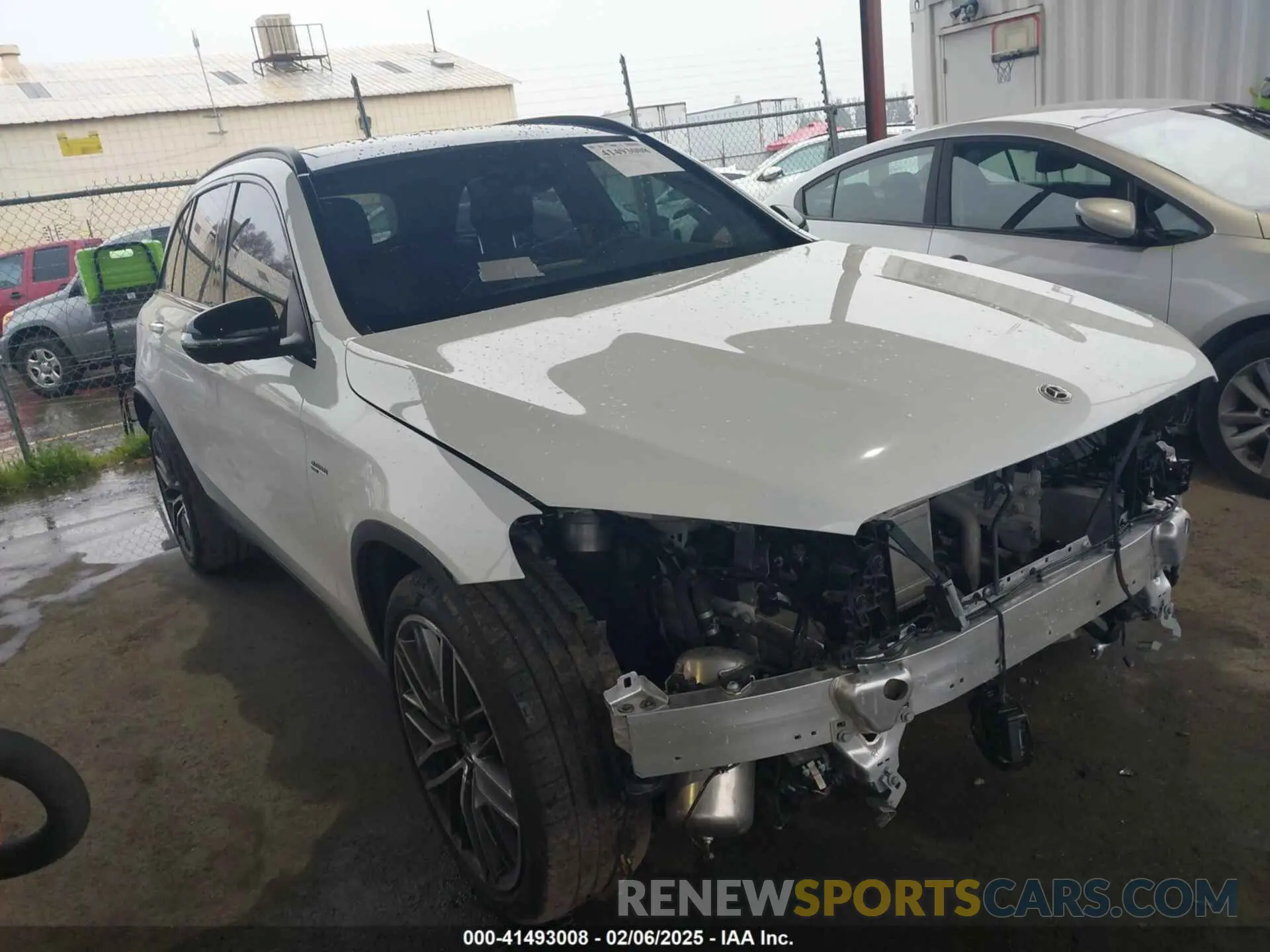 1 fotografías del automóvil dañado W1N0G6EB7MF937836 MERCEDES-BENZ AMG GLC 43 2021