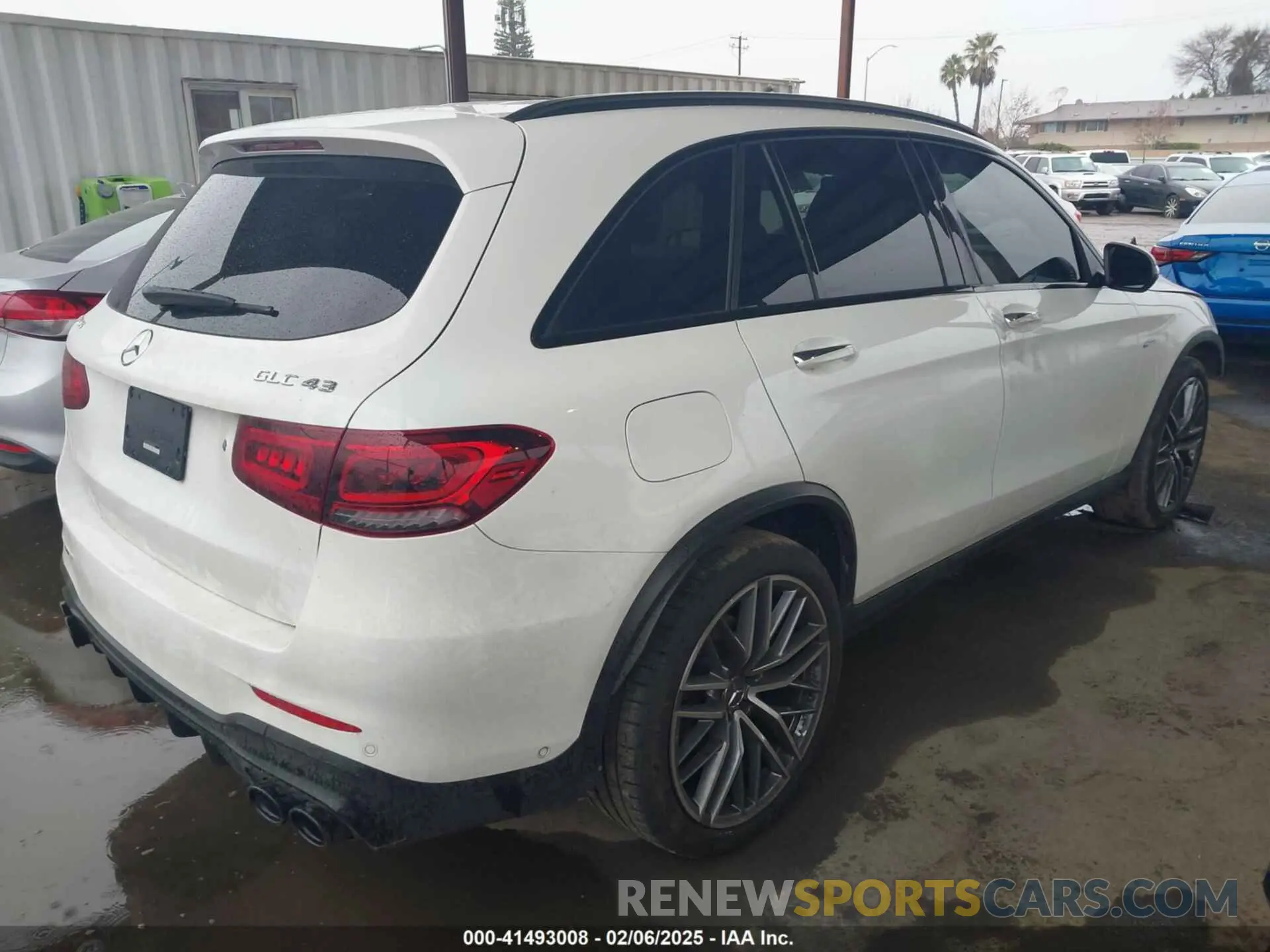 4 fotografías del automóvil dañado W1N0G6EB7MF937836 MERCEDES-BENZ AMG GLC 43 2021