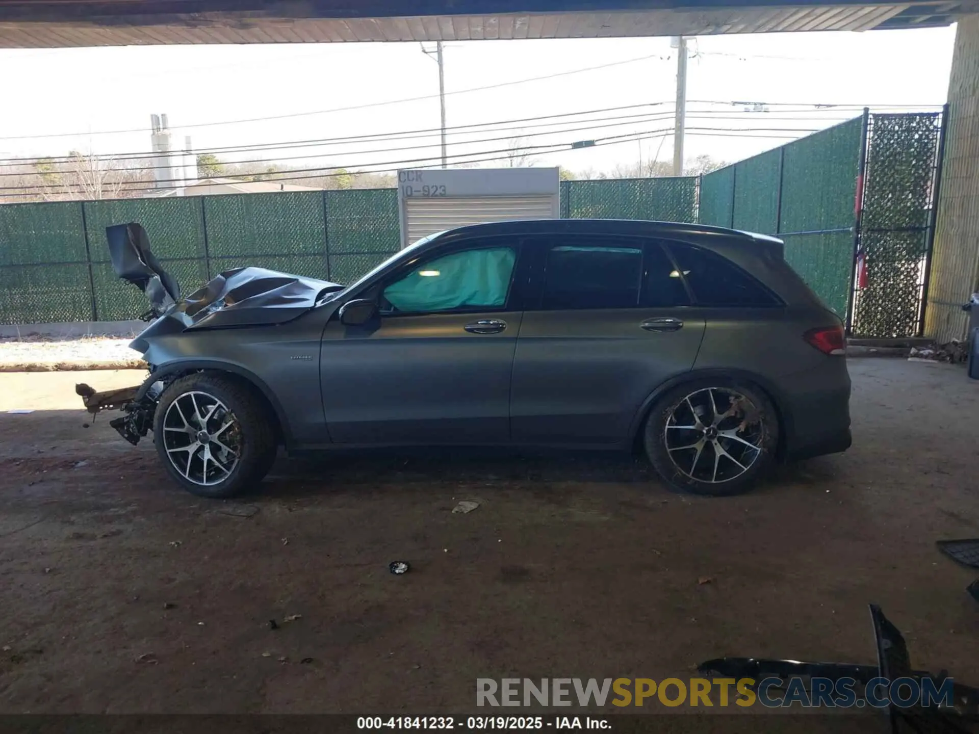 14 fotografías del automóvil dañado W1N0G6EB7NG023601 MERCEDES-BENZ AMG GLC 43 2022