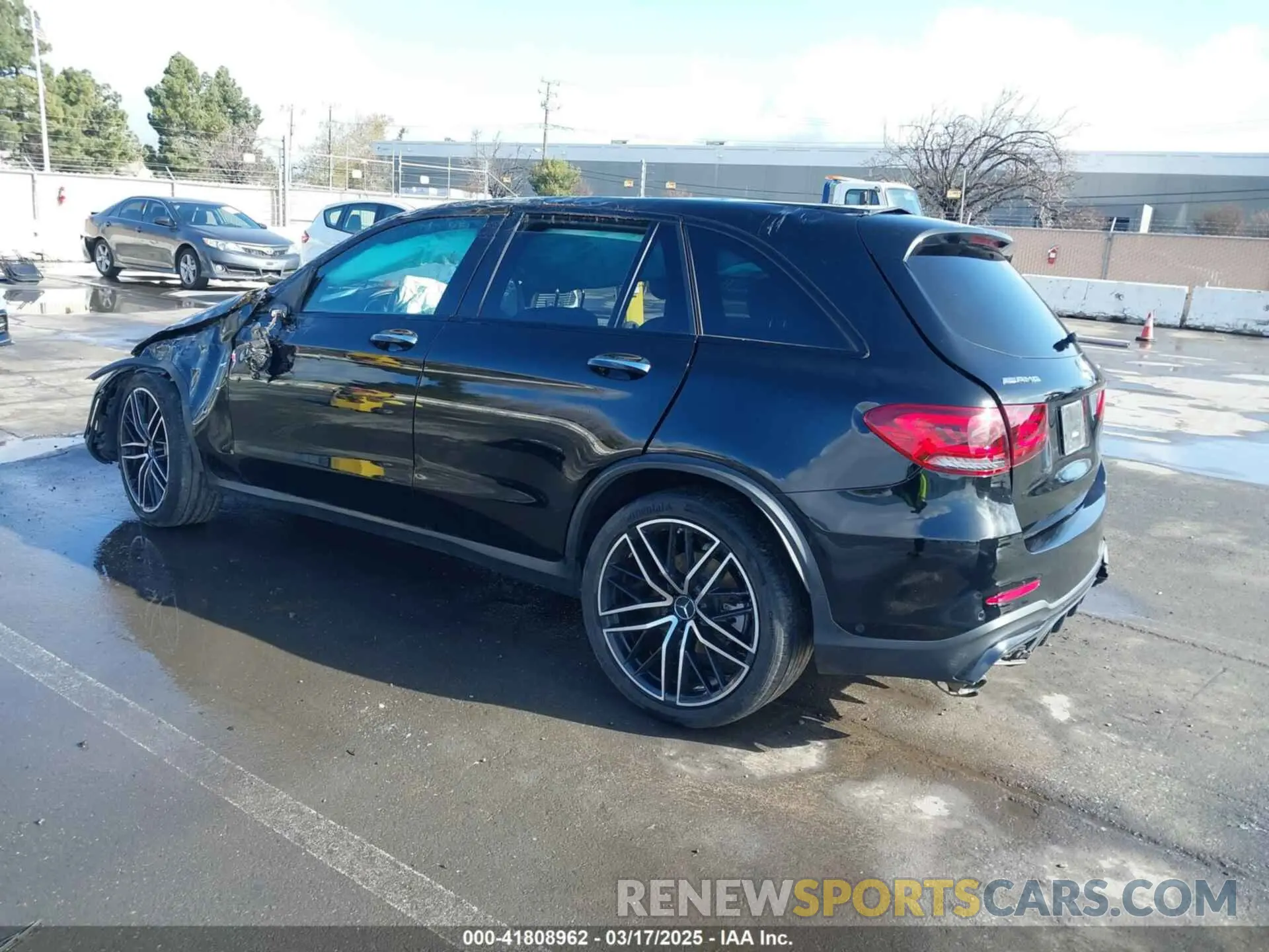 3 fotografías del automóvil dañado W1N0G6EB7NV329970 MERCEDES-BENZ AMG GLC 43 2022