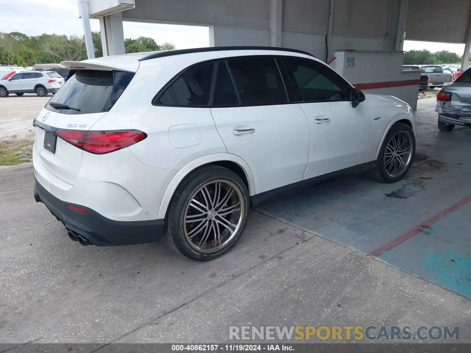 4 fotografías del automóvil dañado W1NKM8HB4RF133770 MERCEDES-BENZ AMG GLC 43 2024