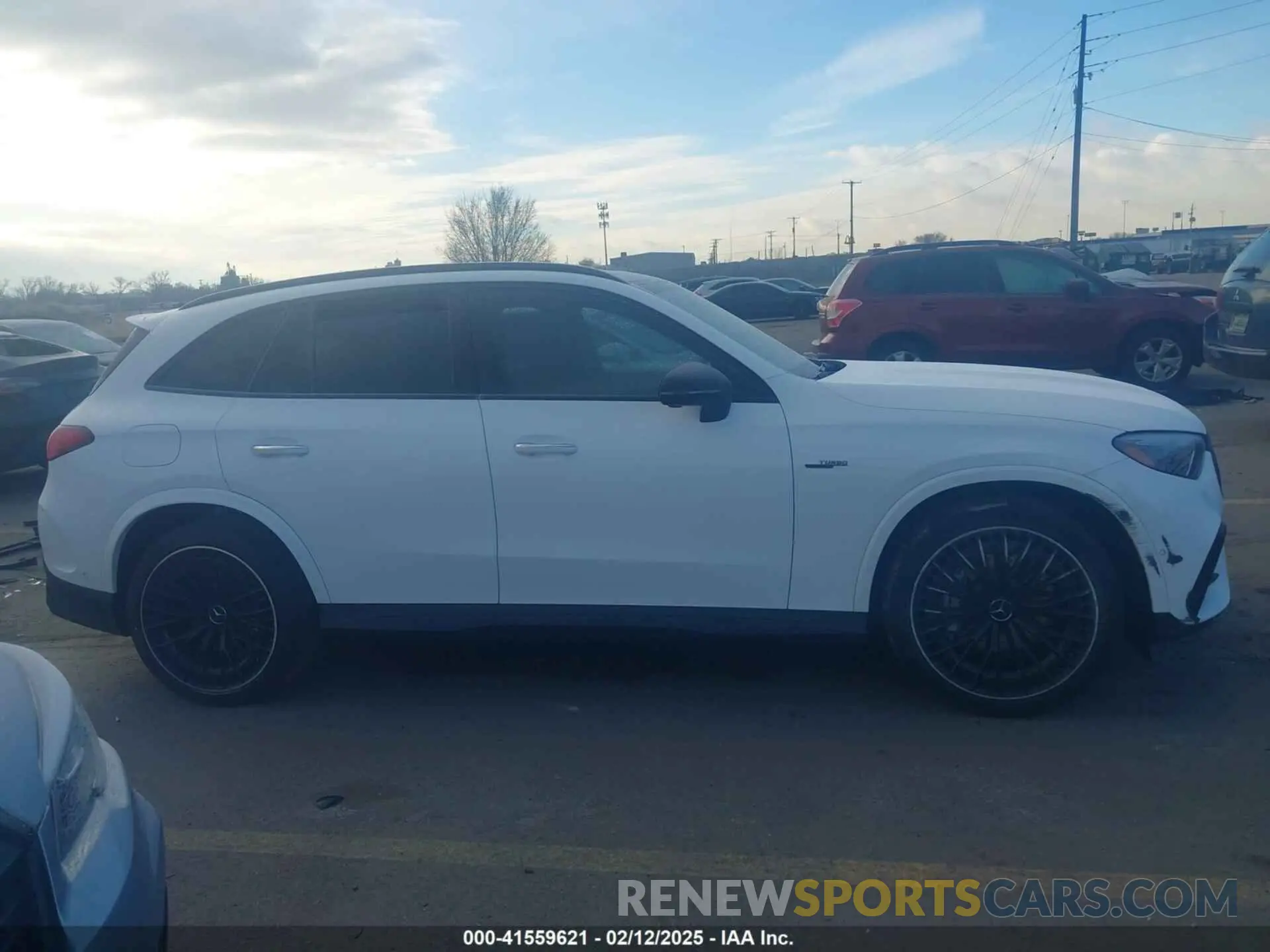 14 fotografías del automóvil dañado W1NKM8HB9RF218488 MERCEDES-BENZ AMG GLC 43 2024