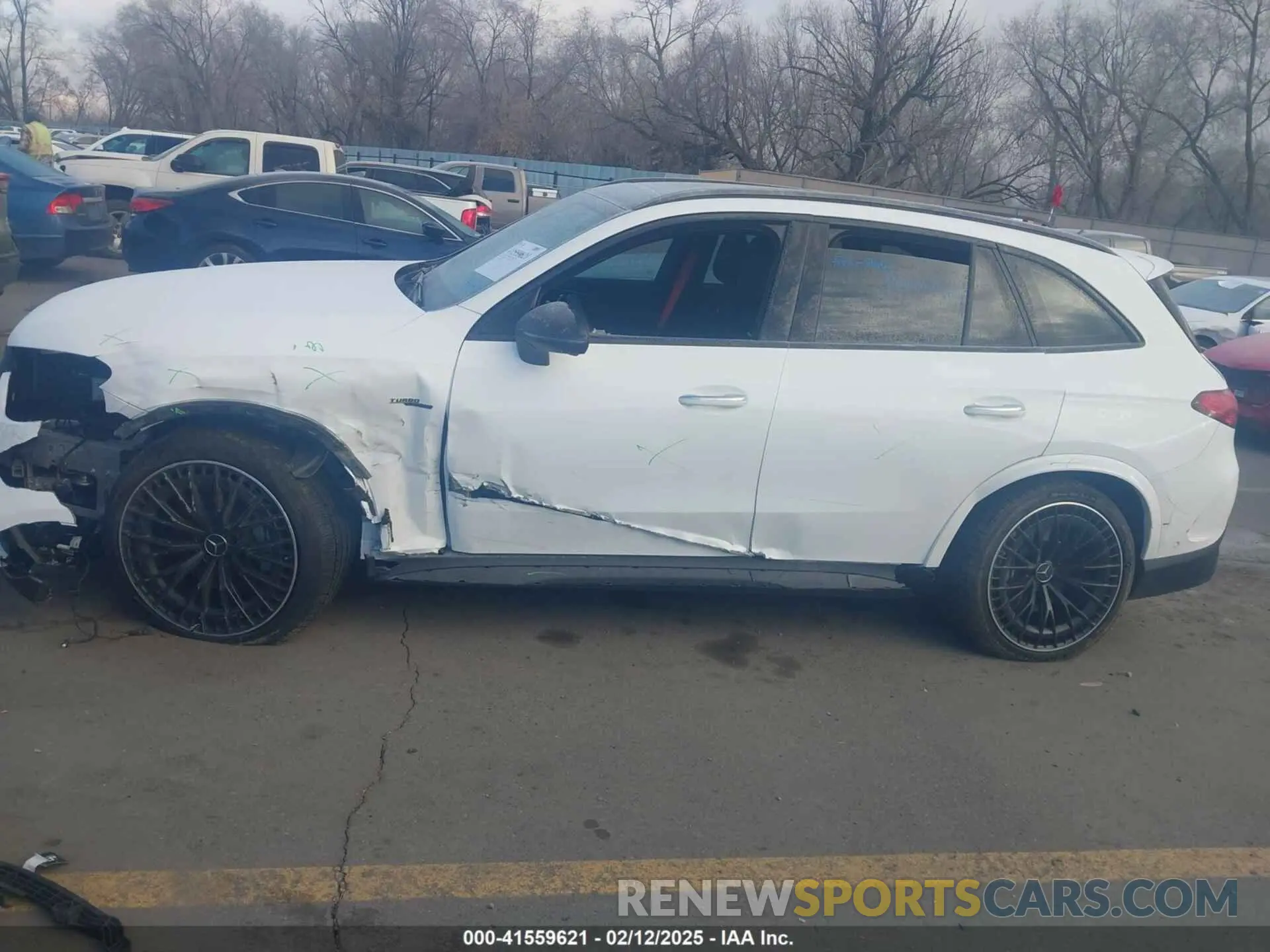 15 fotografías del automóvil dañado W1NKM8HB9RF218488 MERCEDES-BENZ AMG GLC 43 2024