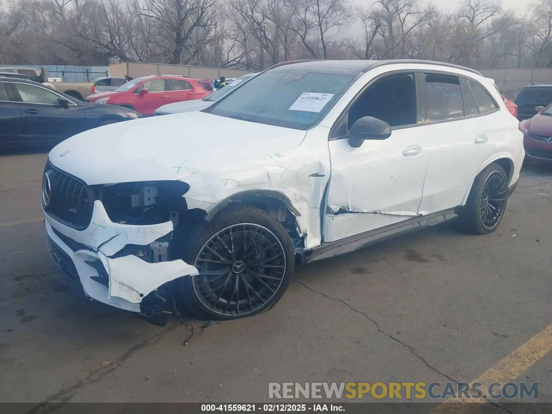 2 fotografías del automóvil dañado W1NKM8HB9RF218488 MERCEDES-BENZ AMG GLC 43 2024