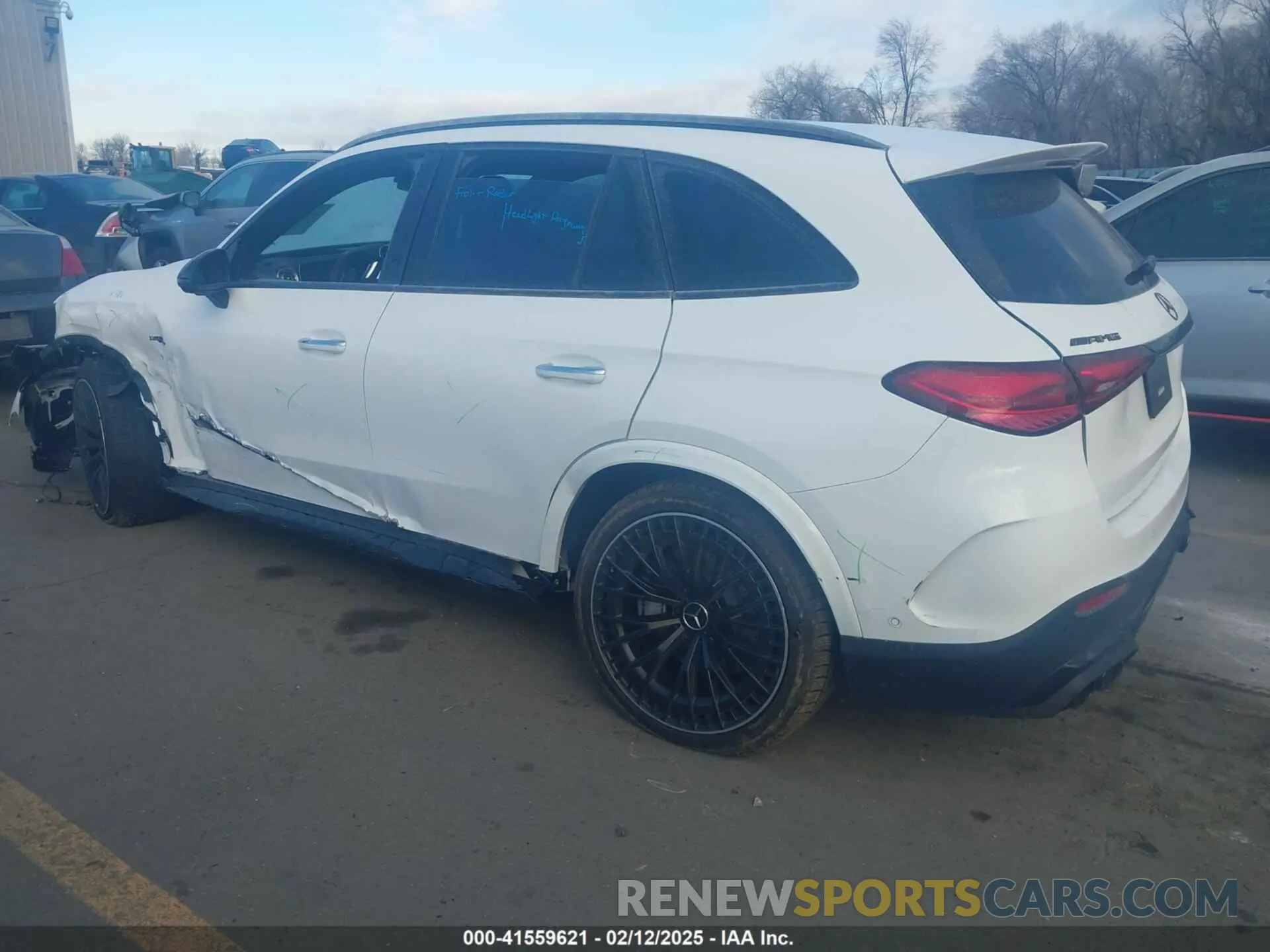 3 fotografías del automóvil dañado W1NKM8HB9RF218488 MERCEDES-BENZ AMG GLC 43 2024