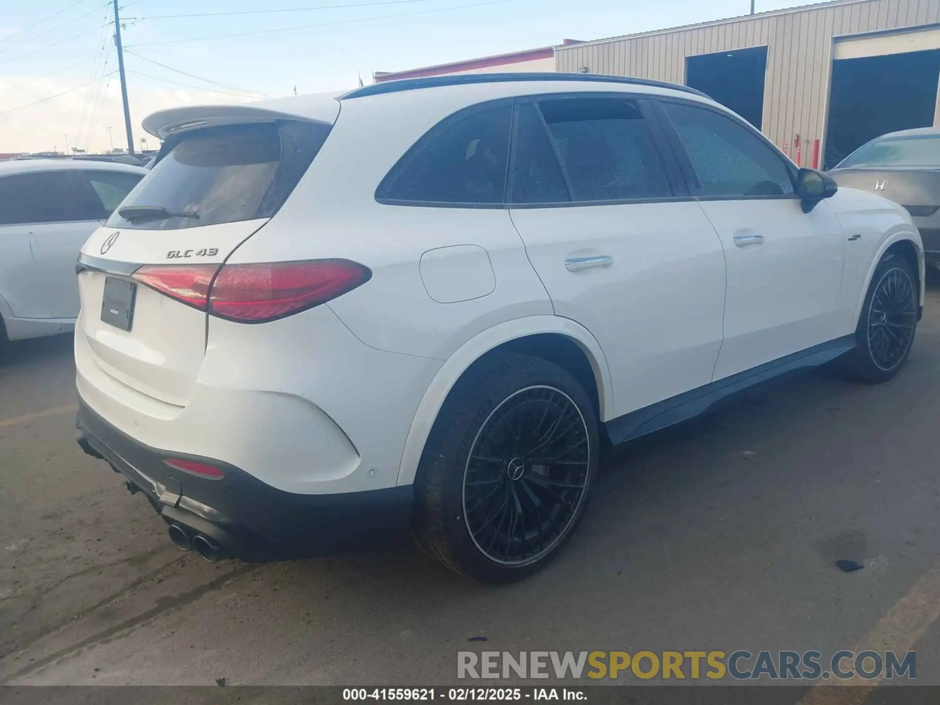 4 fotografías del automóvil dañado W1NKM8HB9RF218488 MERCEDES-BENZ AMG GLC 43 2024